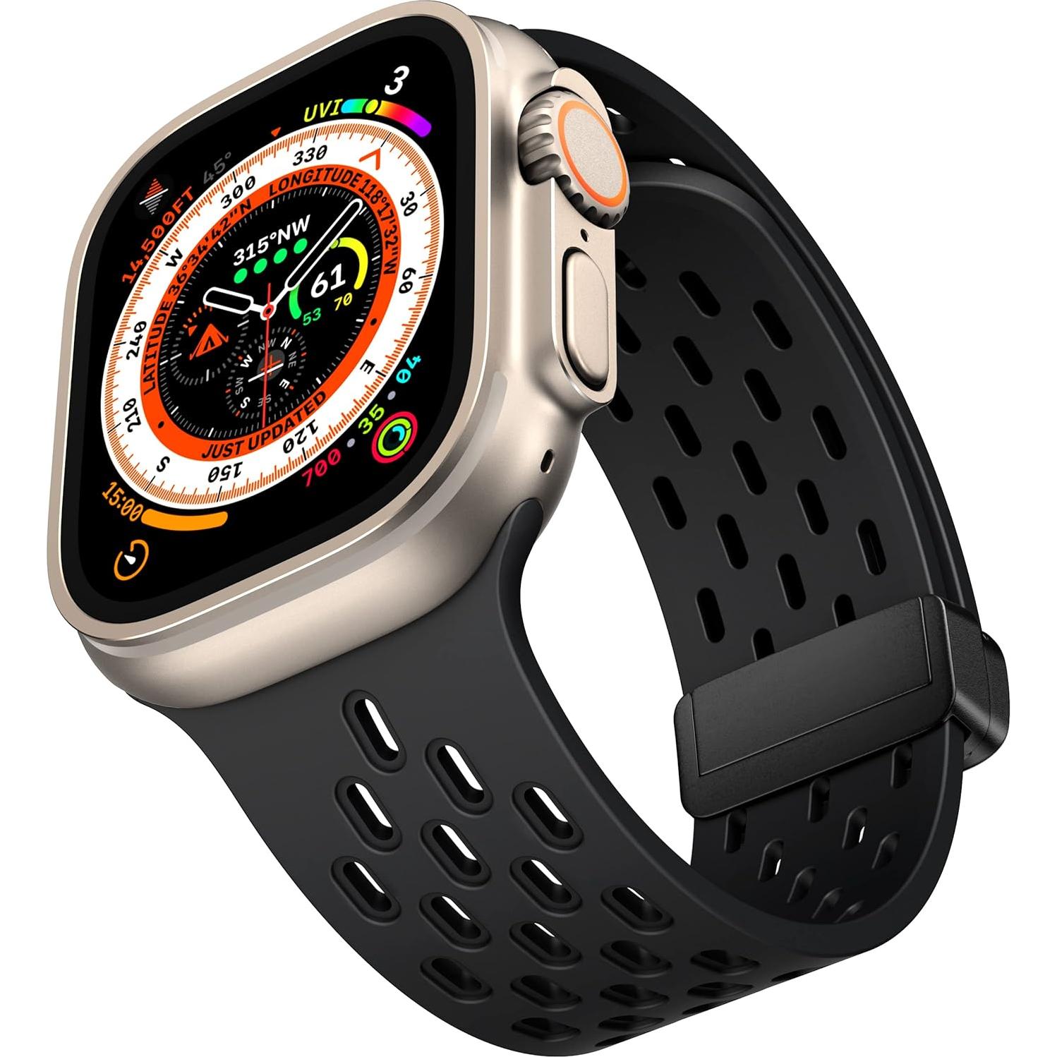 Correa Deportiva Magnética Laxarmer para Apple Watch 42-49mm