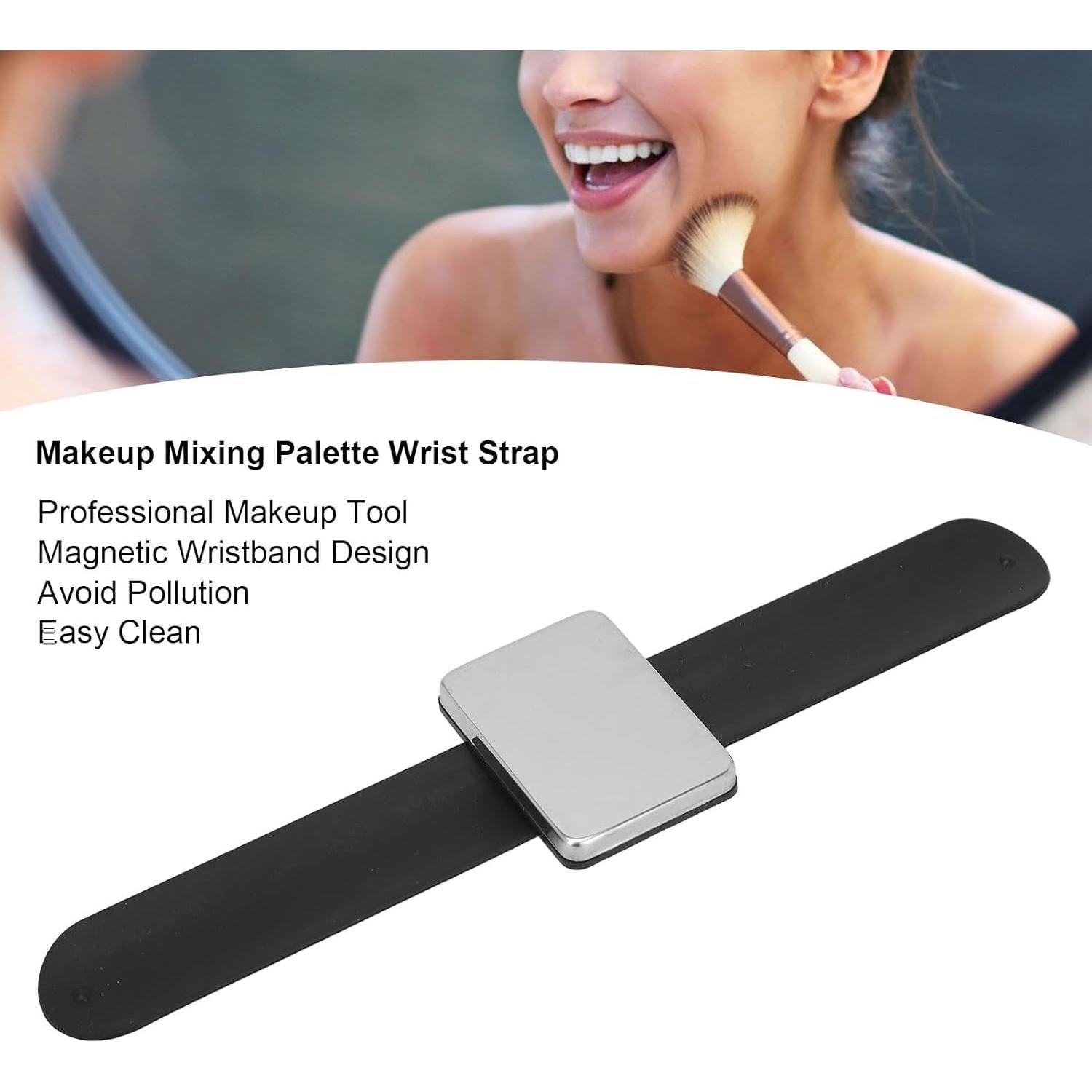 Paleta de Mezcla de Maquillaje ZJchao con Correa Magnética