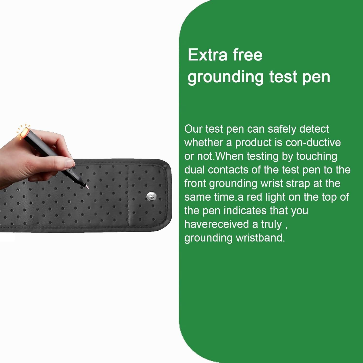 Correa de Muñeca de Tierra Sahanula con Cable de 4.57 m