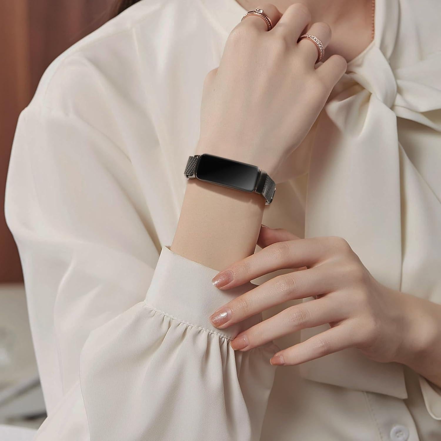 Banda de Acero Inoxidable Vanjua para Fitbit Inspire 2/3