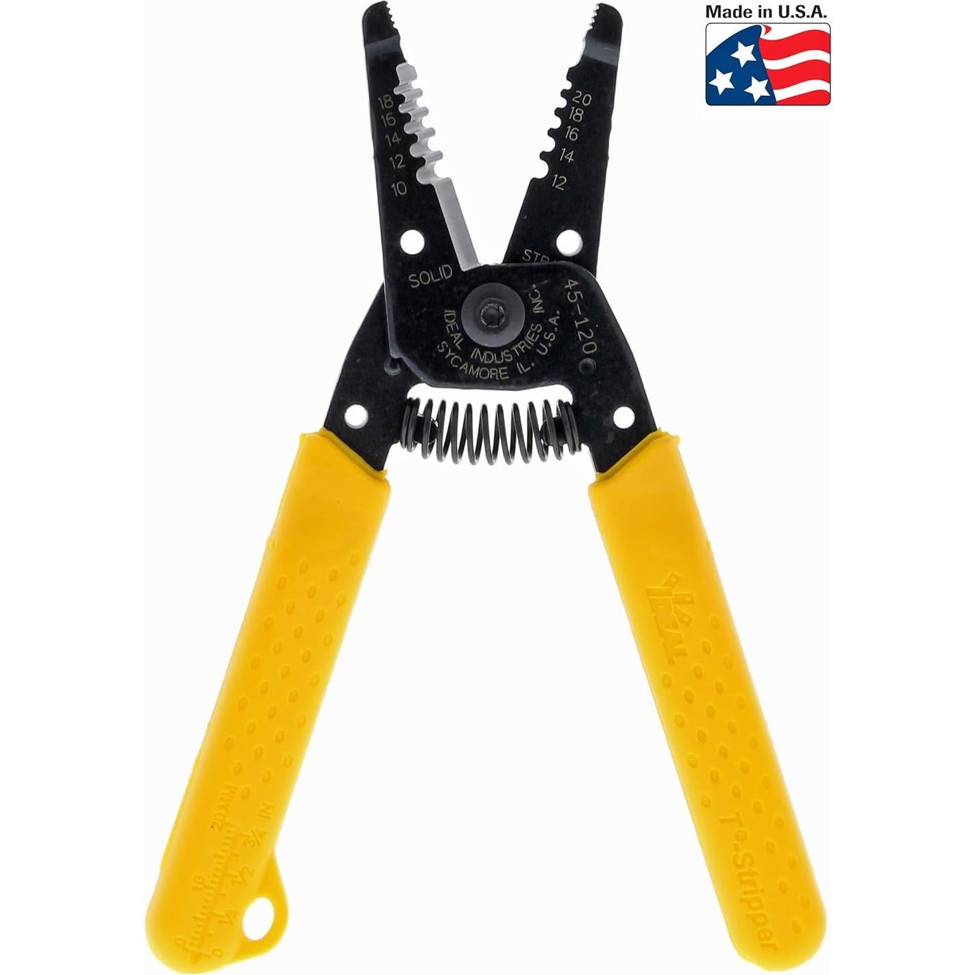 Destripador de Cables IDEAL Electrical T-5 10-20 AWG Amarillo