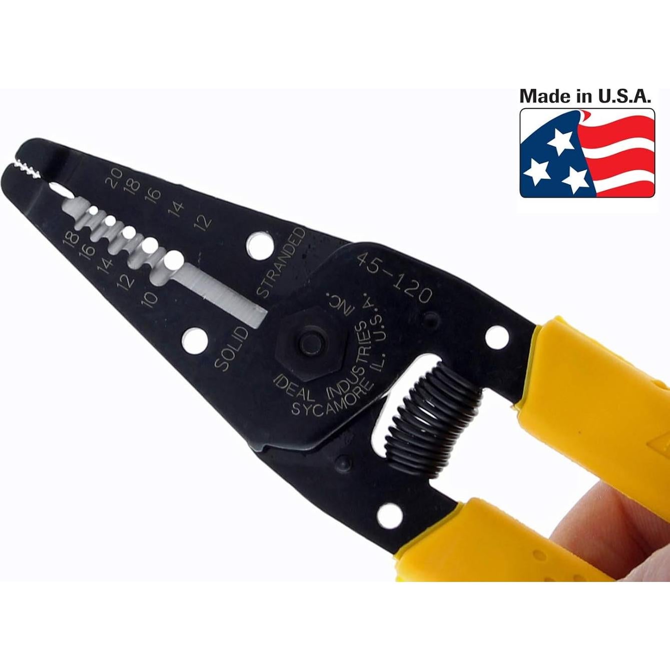 Destripador de Cables IDEAL Electrical T-5 10-20 AWG Amarillo