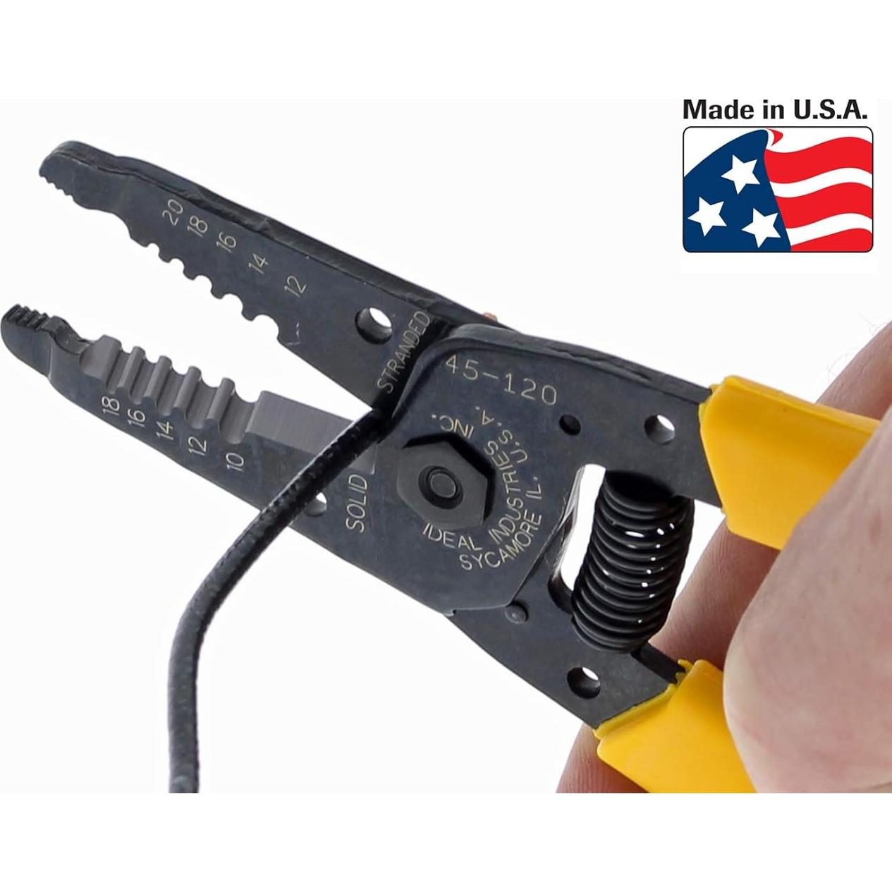 Destripador de Cables IDEAL Electrical T-5 10-20 AWG Amarillo