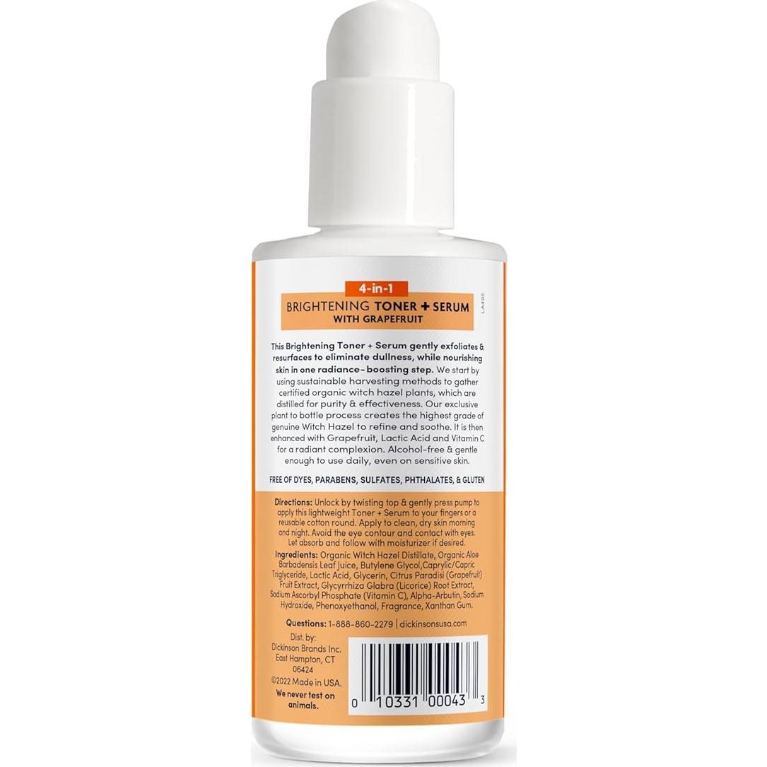 Tónico + Suero Aclarador Dickinson con Pomelo 118 ml - Natural