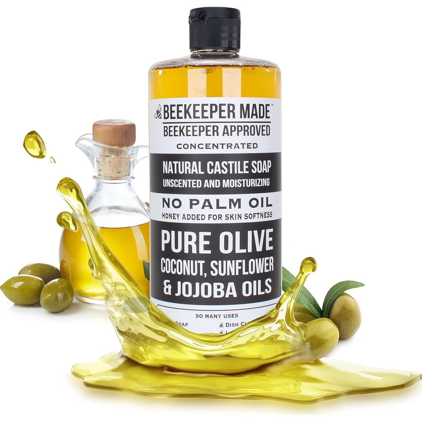 Jabón de Castilla Natural Beekeeper Made 946 ml Lavanda