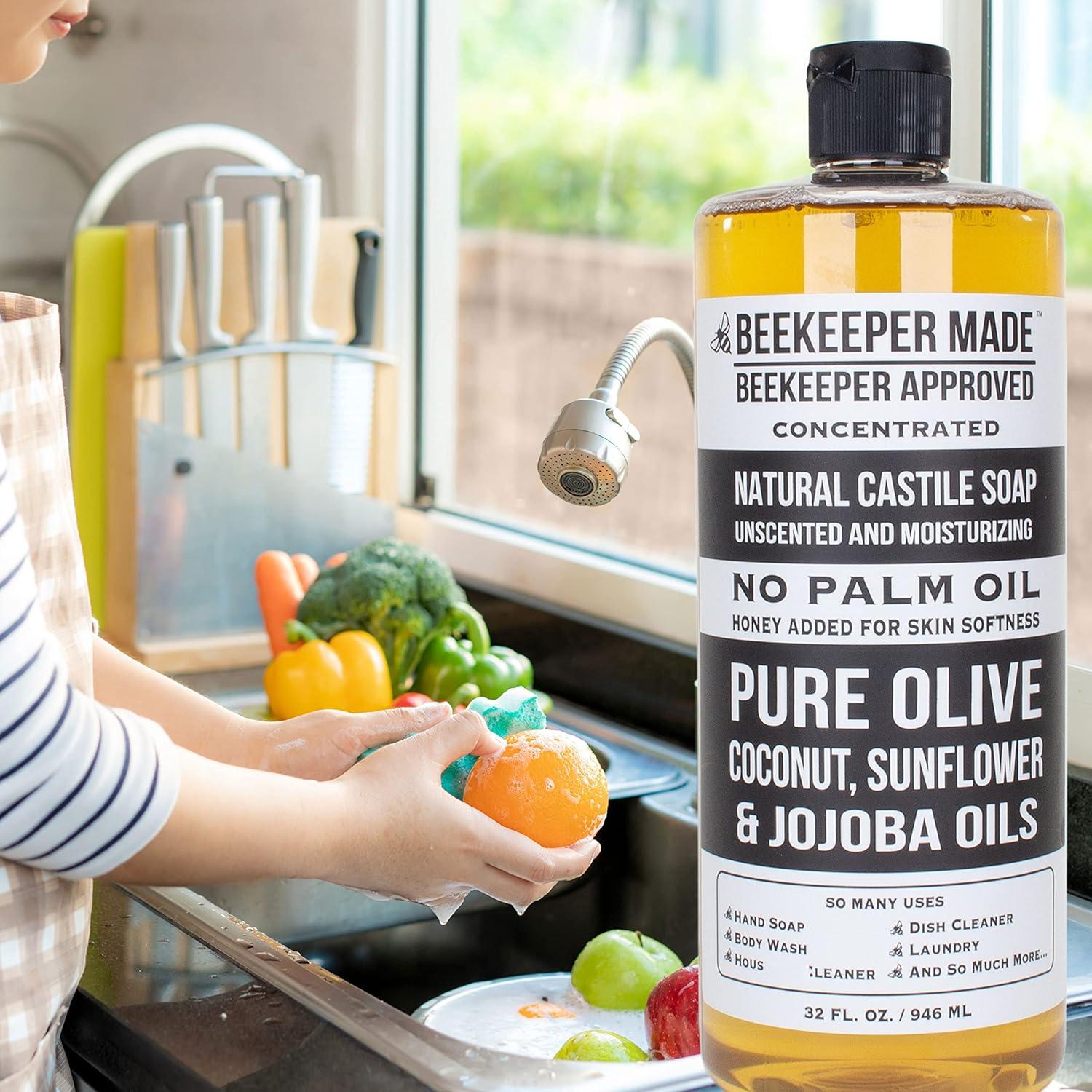 Jabón de Castilla Natural Beekeeper Made 946 ml Lavanda