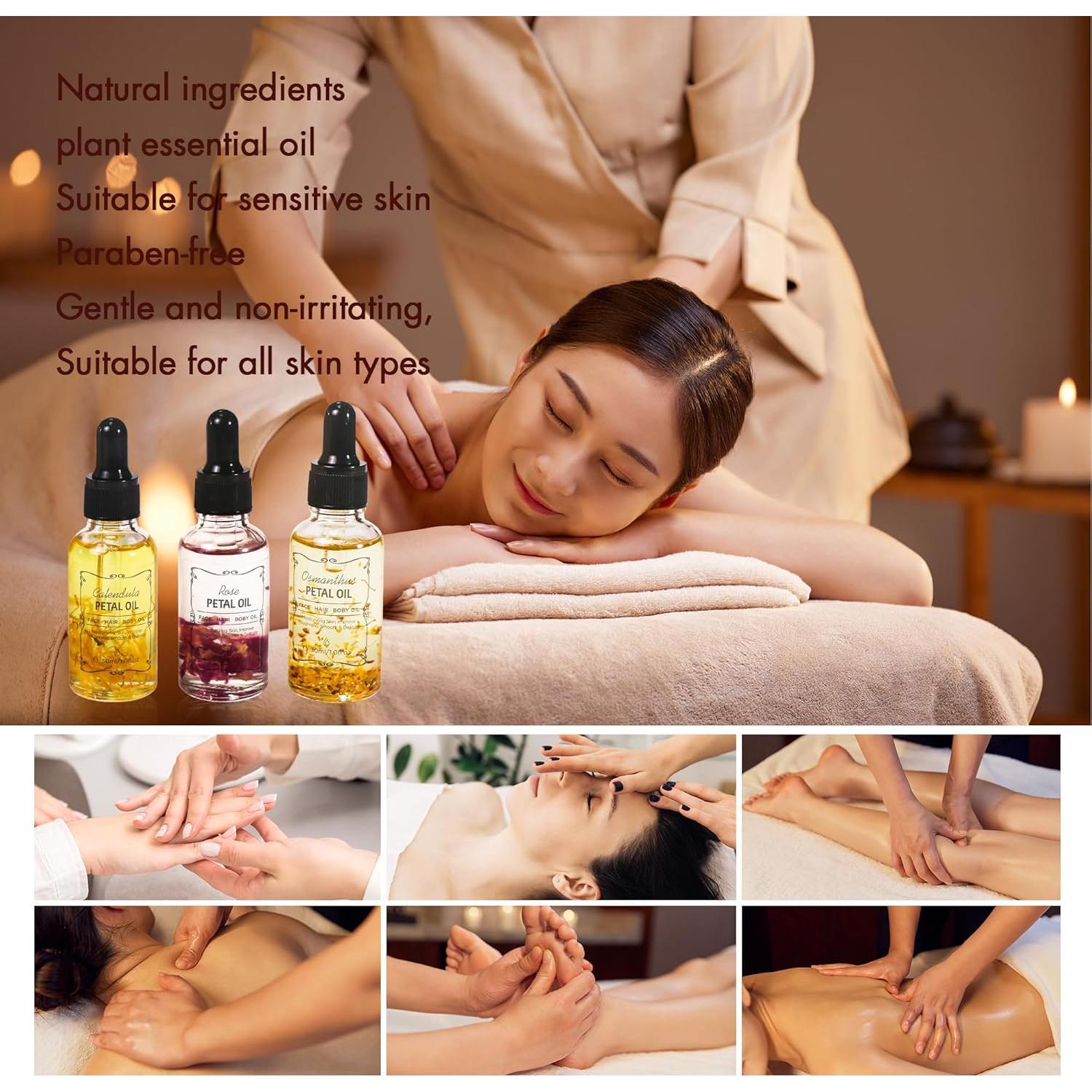 Aceite Esencial de Caléndula Liillya 30ml - Hidratante para Cabello y Piel