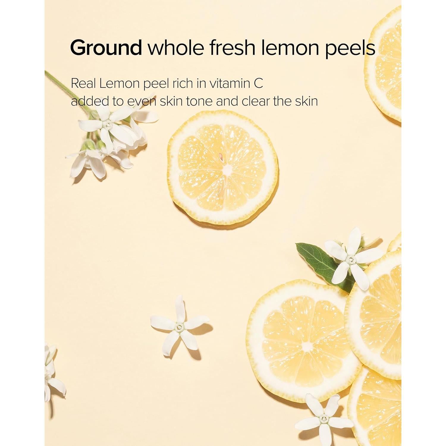 Mascarilla Facial Lavable Mary&May Limón y Niacinamida 30g