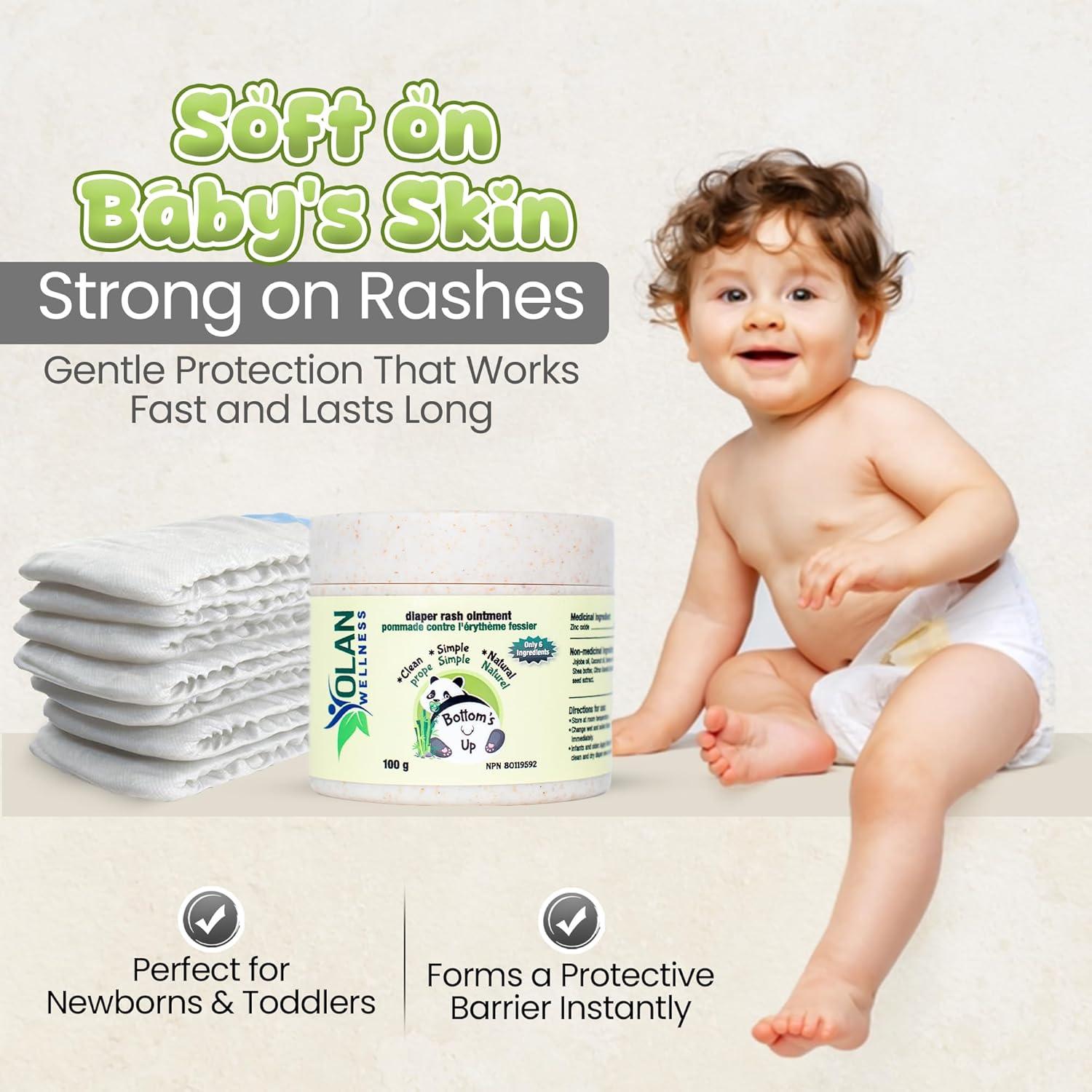 Crema para Erupciones de Pañal Olan Wellness 99.7g - Natural