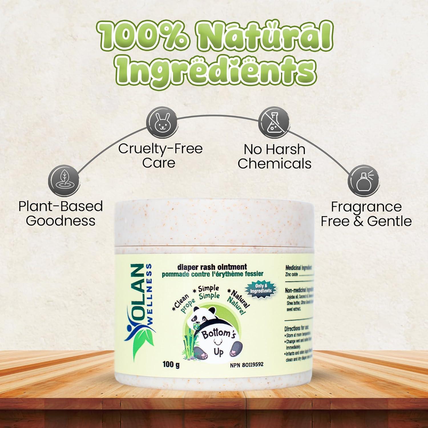 Crema para Erupciones de Pañal Olan Wellness 99.7g - Natural