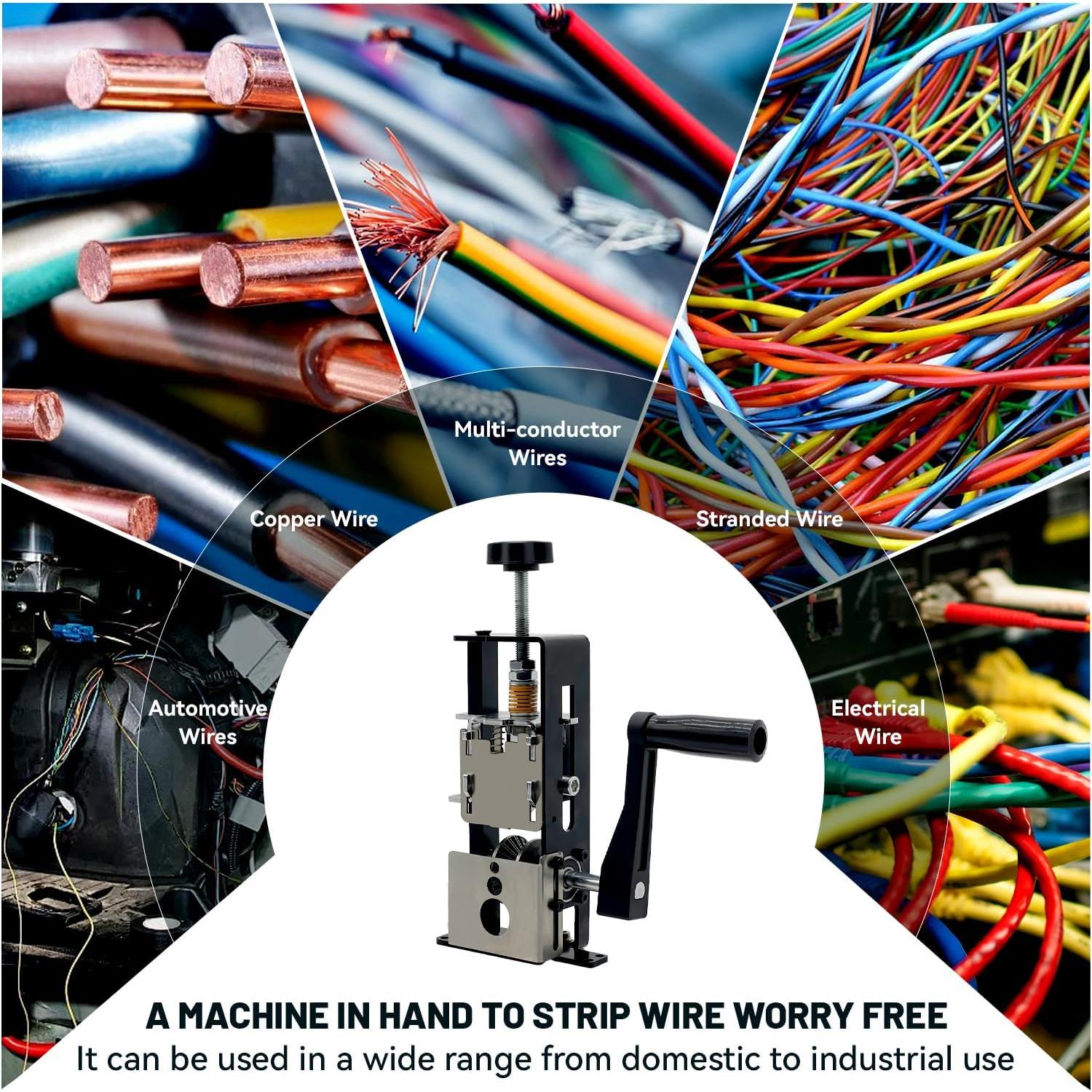 Desforradora Manual LILOOVKE HS para Alambres 1-25 mm