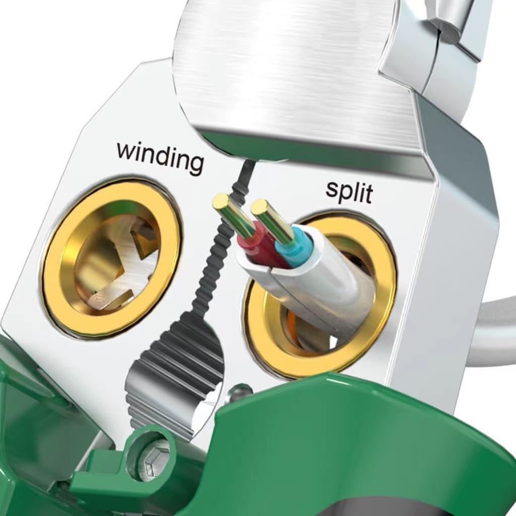 Pelacables y Crimpadora GADO 8-en-1 con Detector de Voltaje