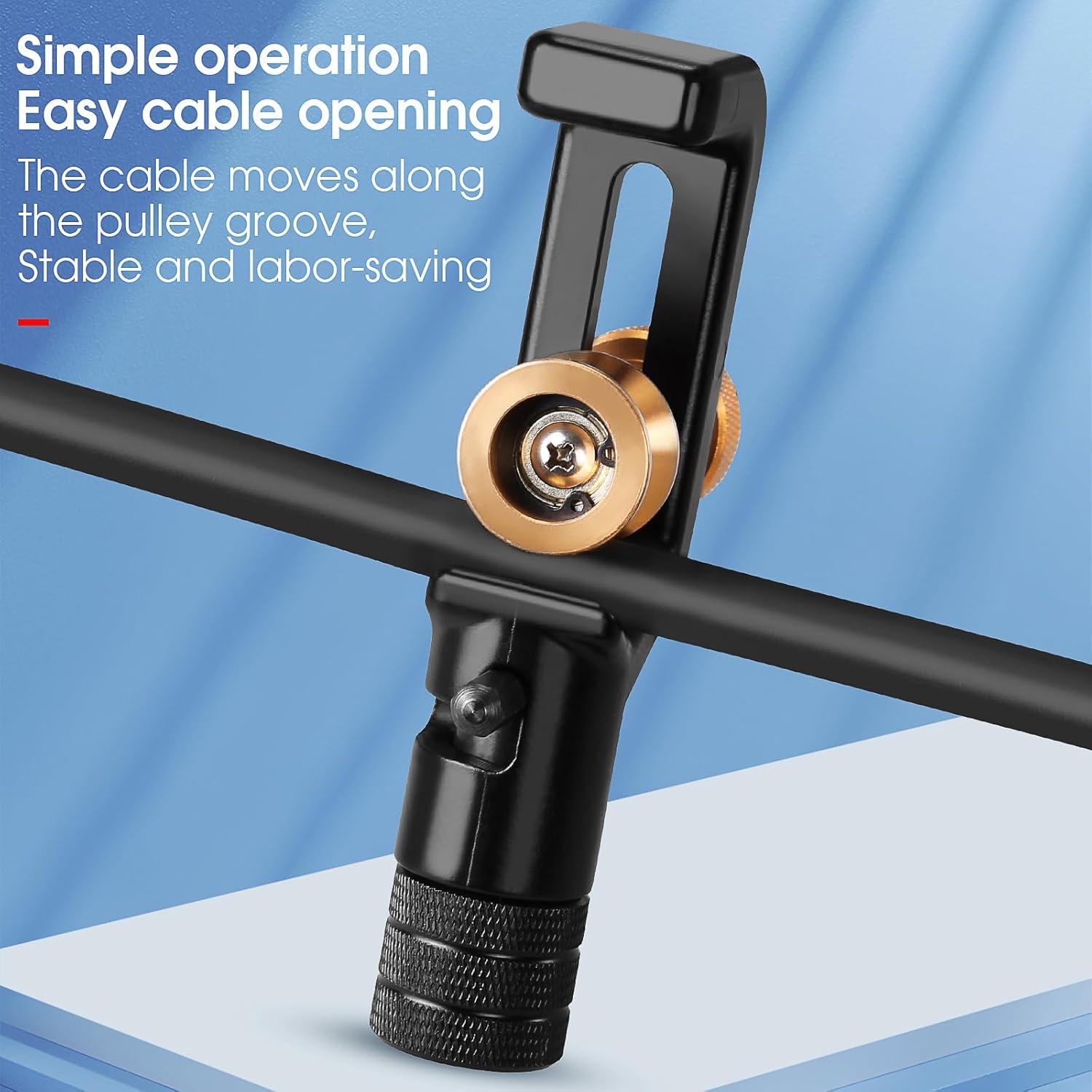 Cuchillo Desforrador de Cable Óptico BAOSHLA 8-28mm Ergonómico