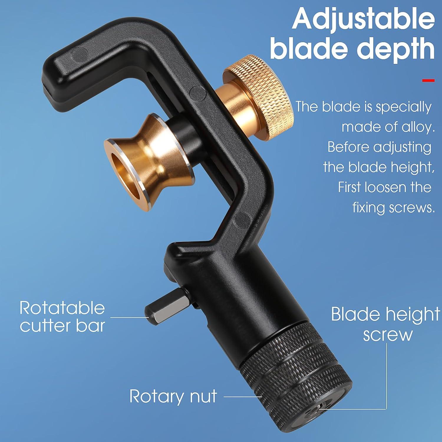 Cuchillo Desforrador de Cable Óptico BAOSHLA 8-28mm Ergonómico