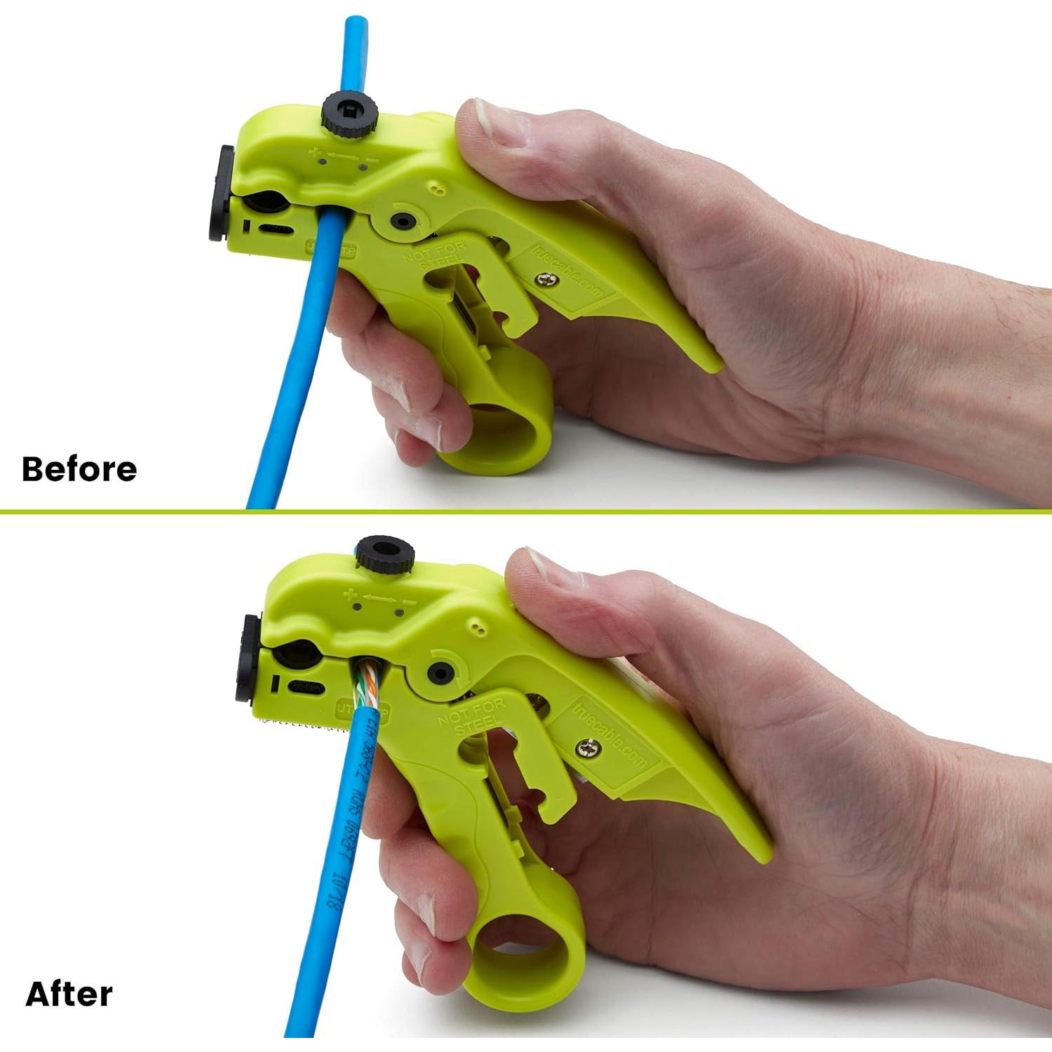 Herramienta Desforradora y Cortadora TRUE CABLE MULTISTRIP
