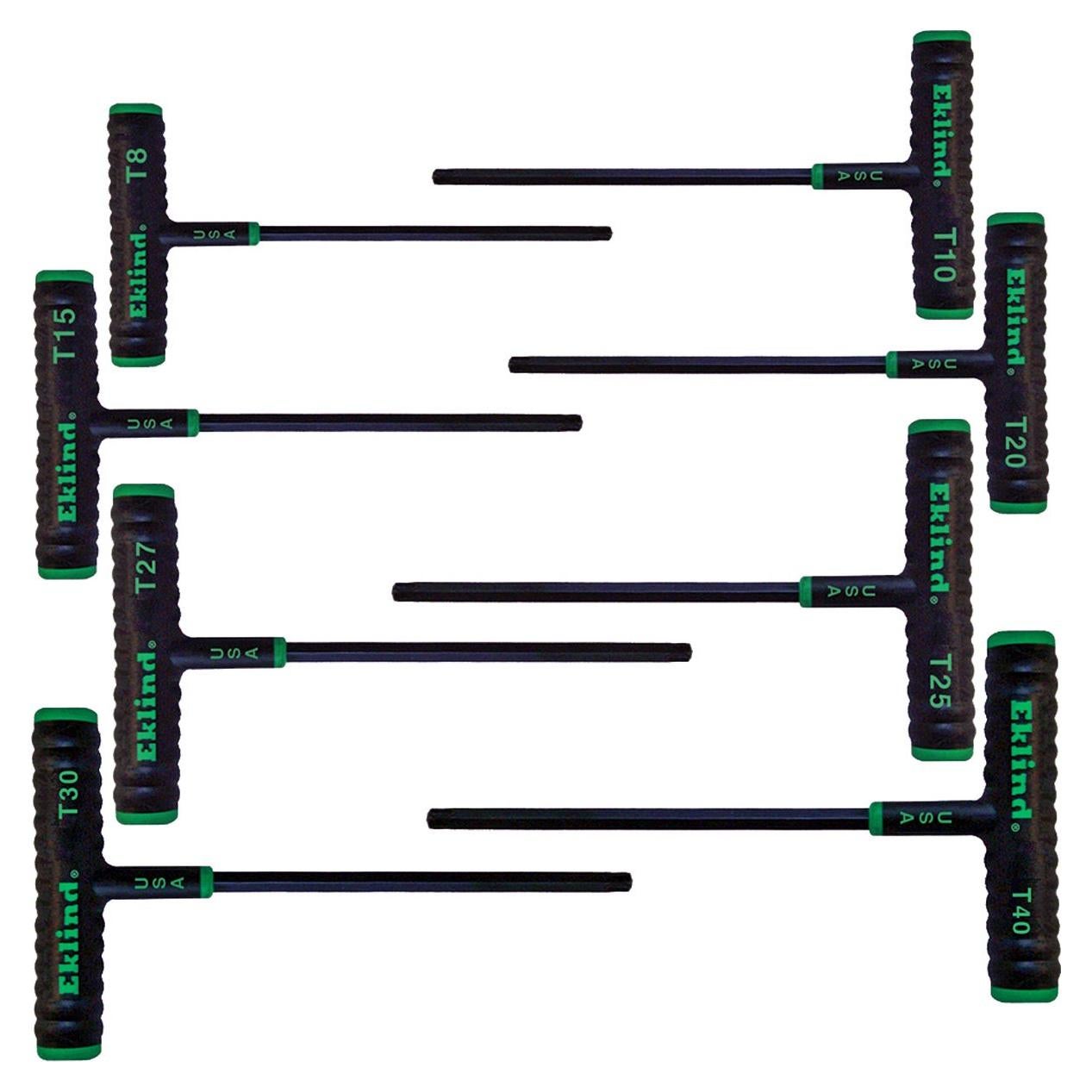 Juego de Llaves TORX en T Eklind 68688, 8 Piezas T8-T40