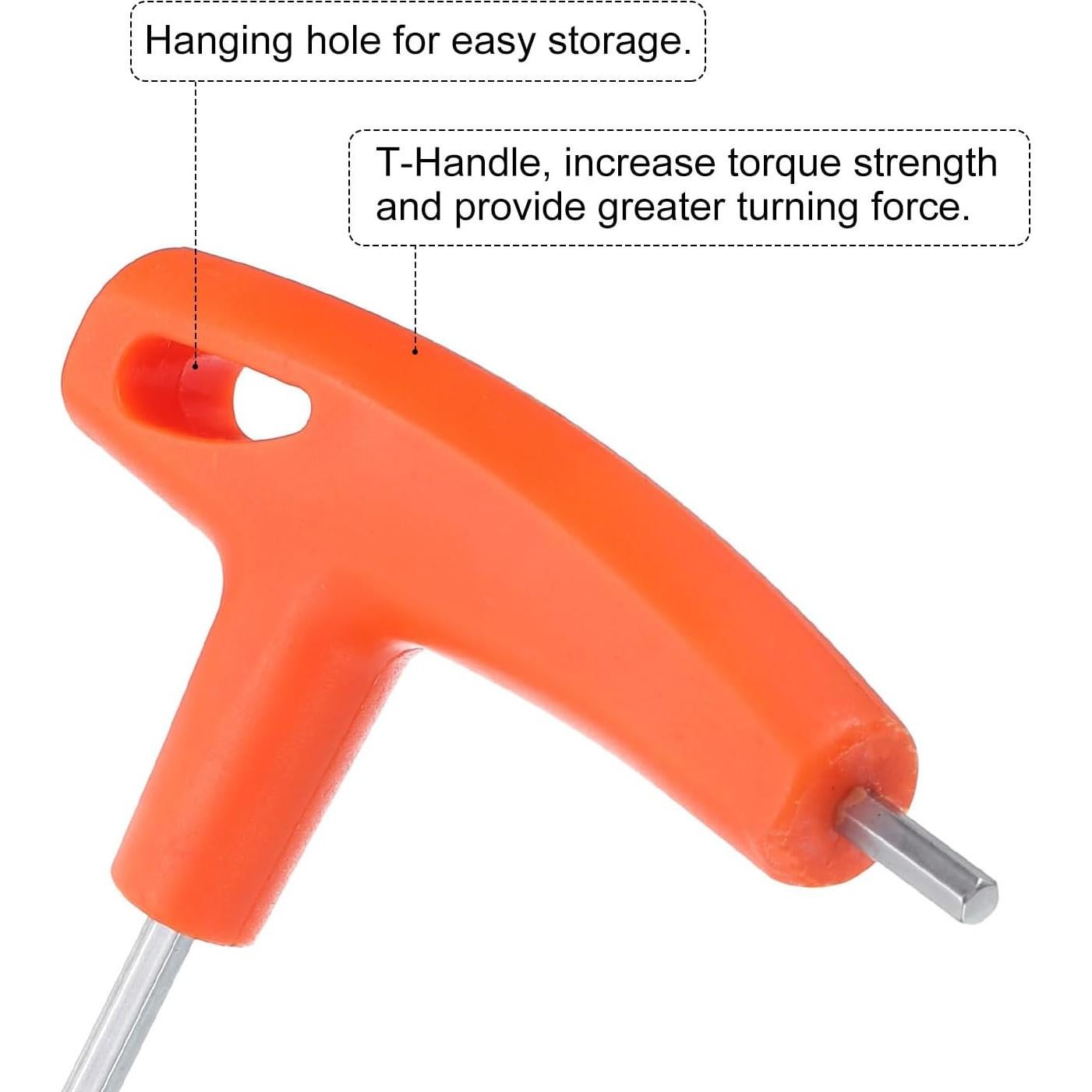 Llave Hexagonal T-HANDLE HARFINGTON 4mm Brazo Largo