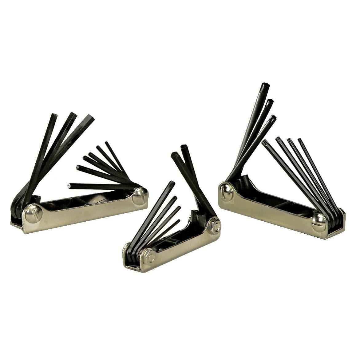 Juego de Llaves Hexagonales y TORX Plegables EKLIND 29171