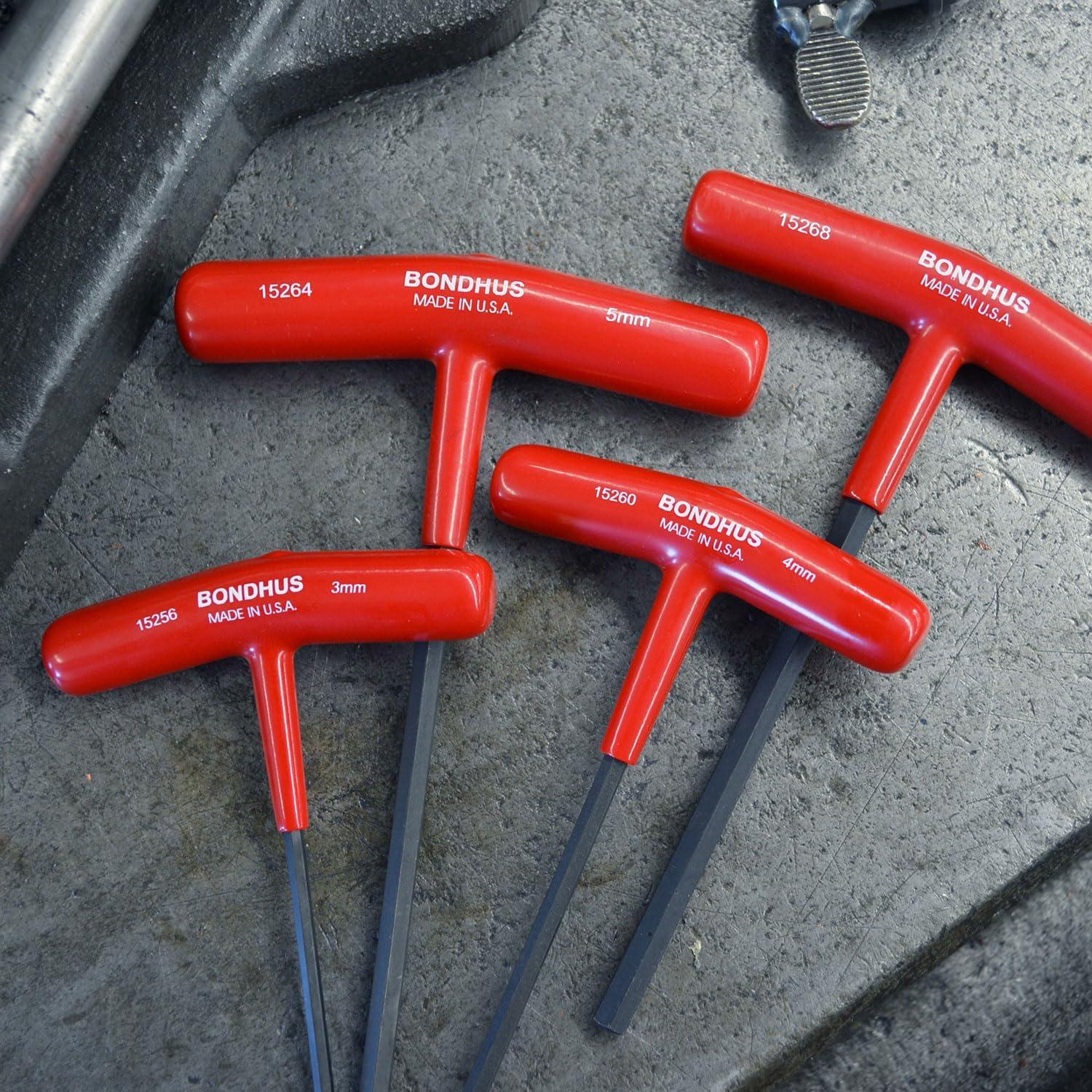 Juego de 8 Mangos en T Hexagonales Bondhus 15289 15.24 cm