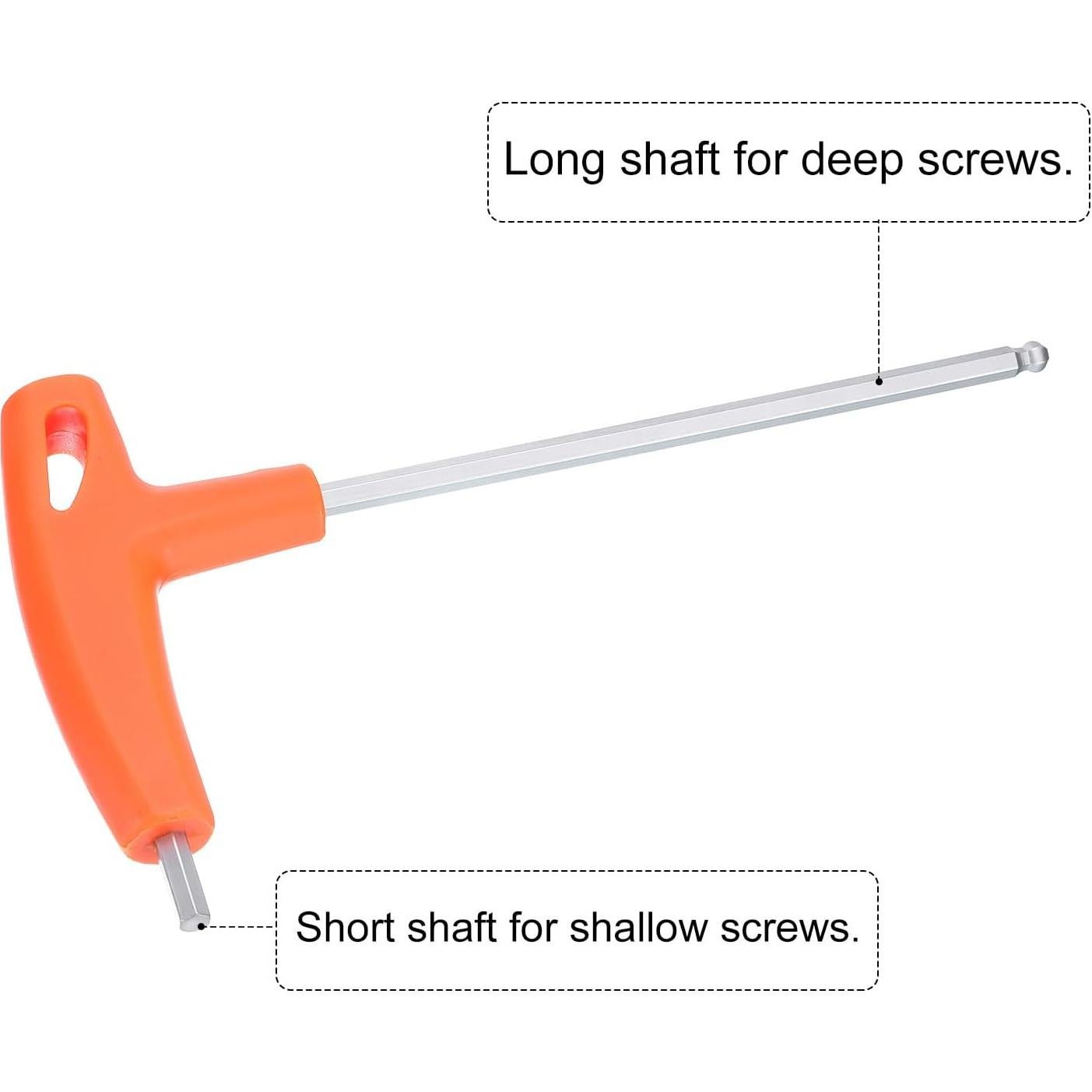 Llave Hexagonal T-Handle HARFINGTON 5mm Acero CR-V