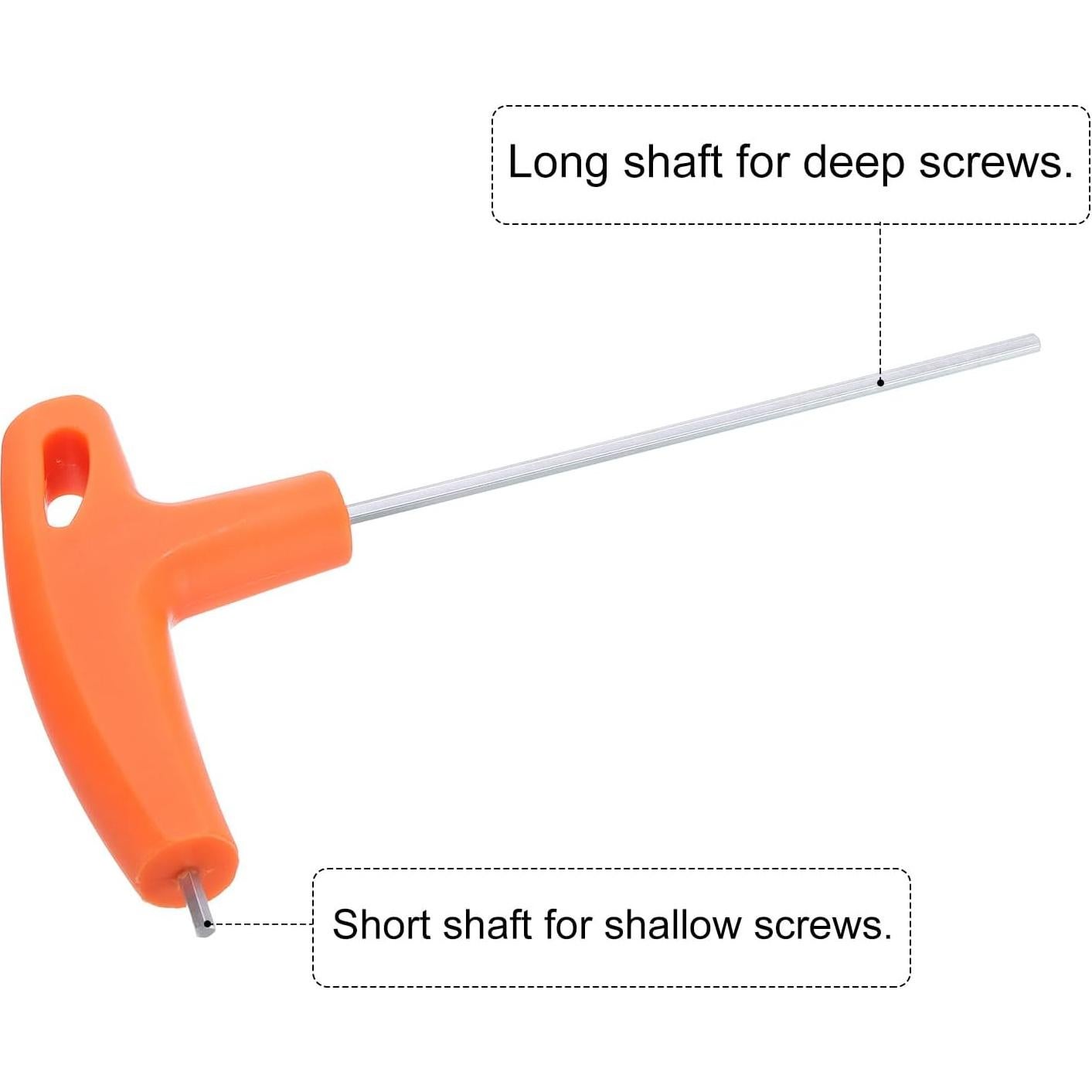 Llave Hexagonal T-Handle 2.5mm HARFINGTON - 2 Piezas
