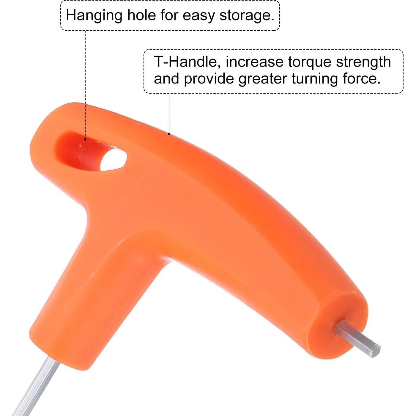 Llave Hexagonal T-Handle 2.5mm HARFINGTON - 2 Piezas