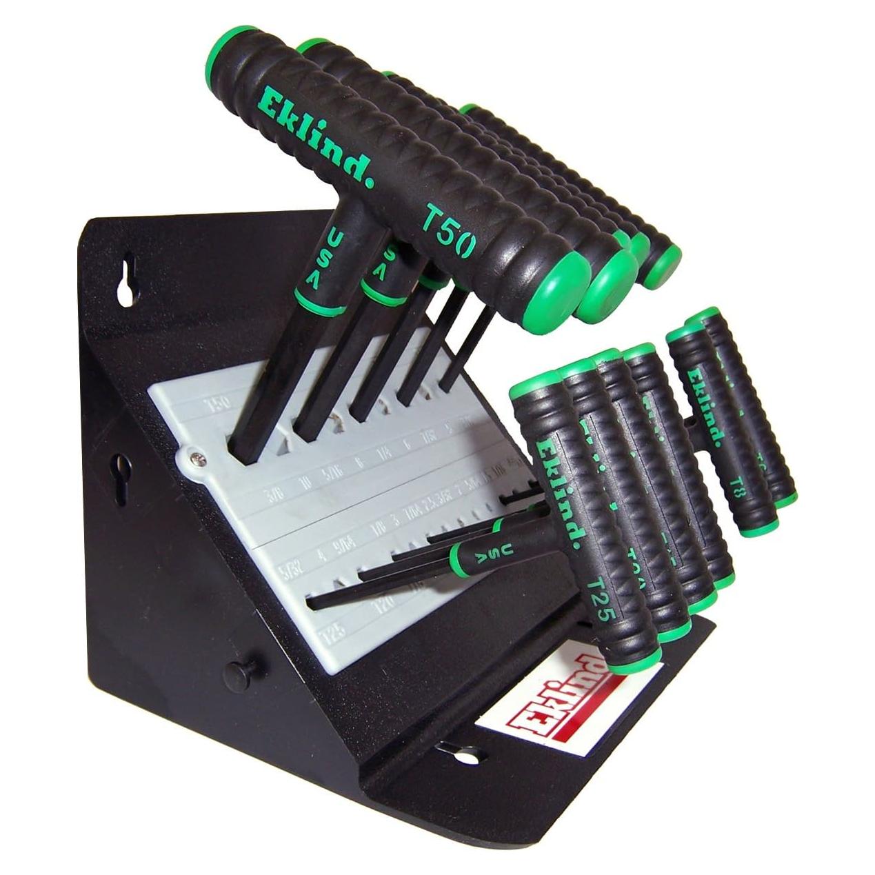 Juego de Llaves TORX Eklind 68692 - 11 Piezas T6-T50 con Soporte