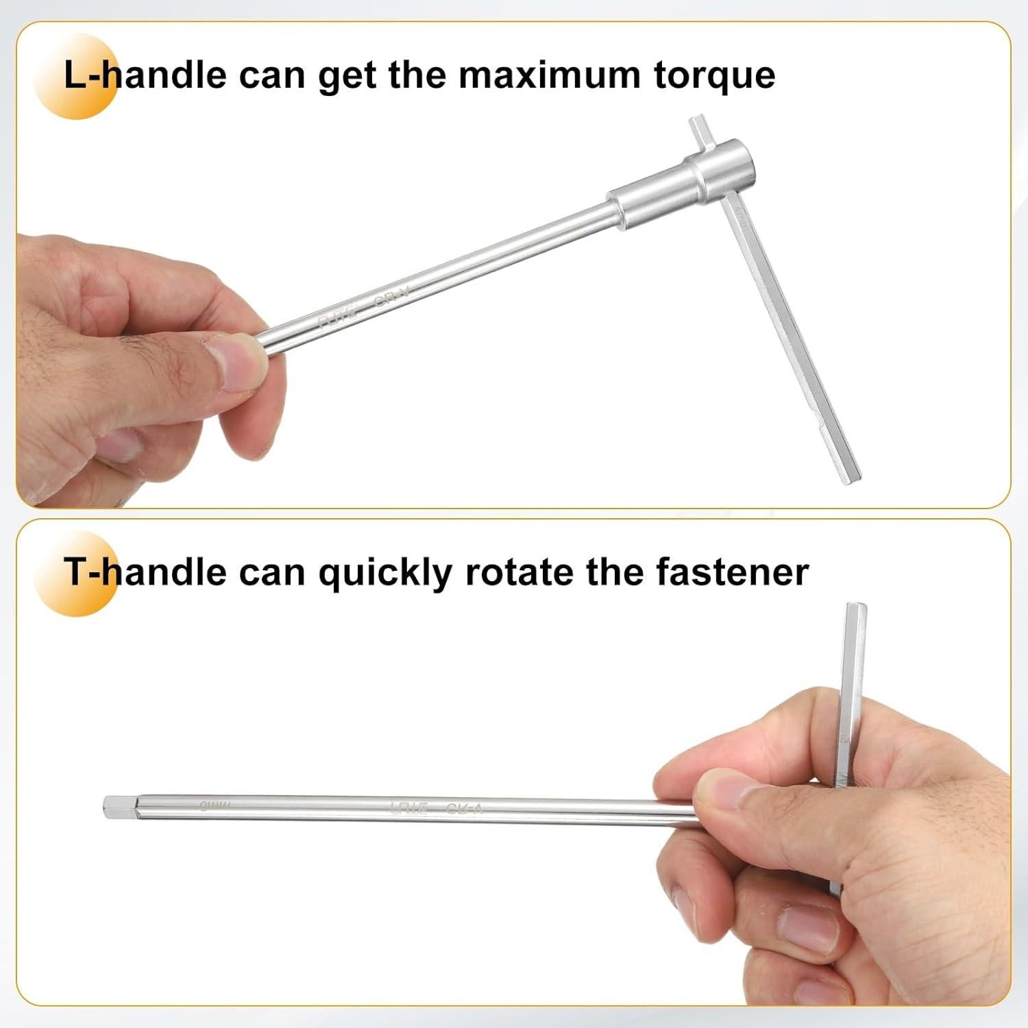 Llave Hexagonal Deslizante T-HANDLE HARFINGTON 8-12mm CR-V