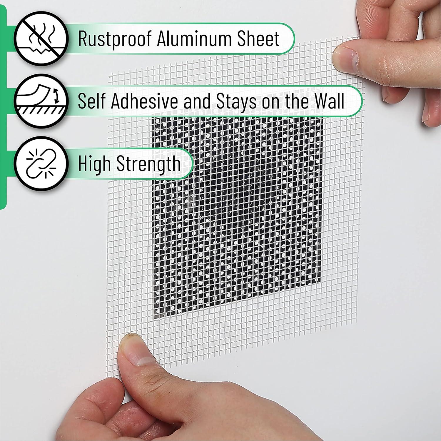 Kit de Reparación de Paneles de Yeso Bates 120g - 6 Herramientas