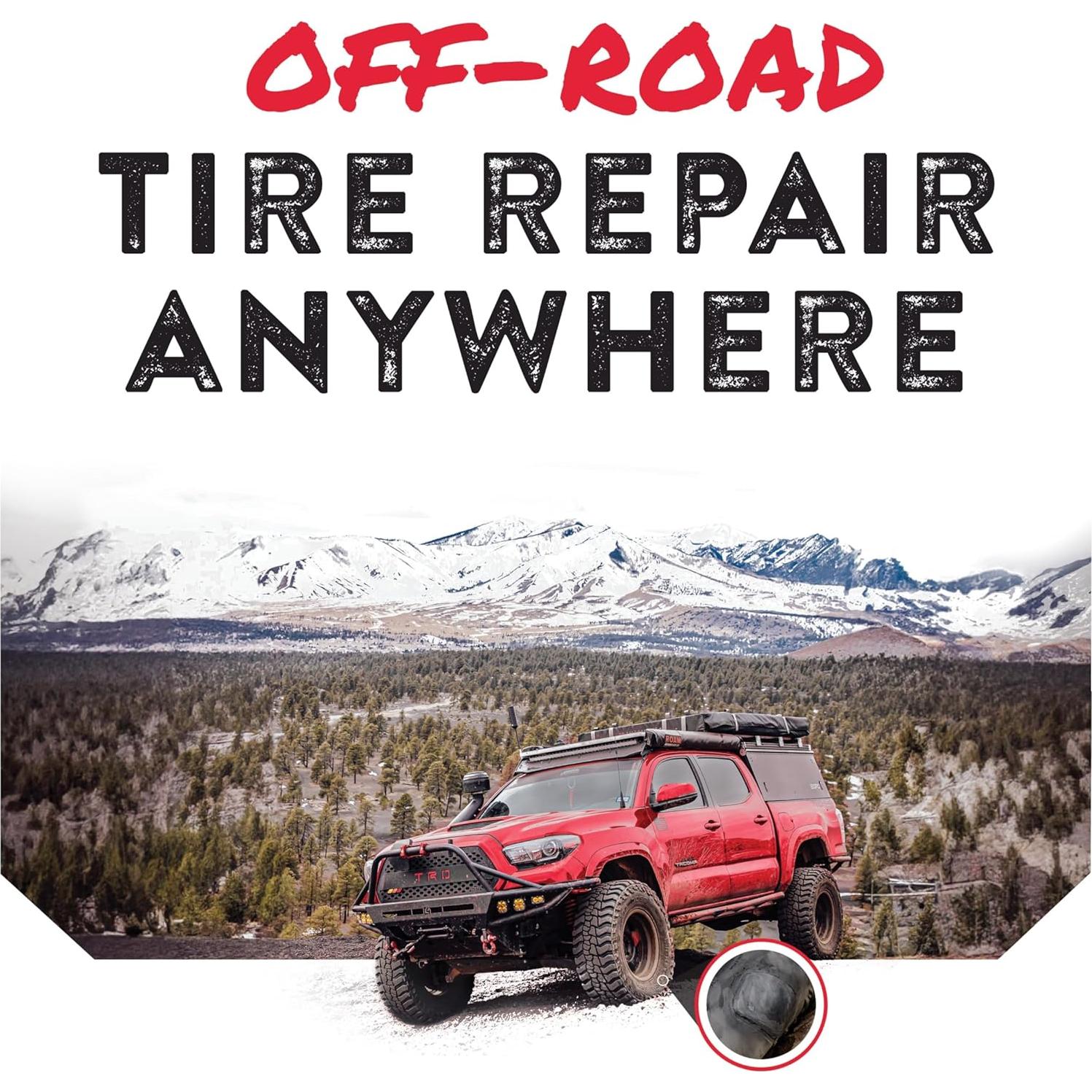 Kit de Reparación de Neumáticos Lateral 4x4 GlueTread - 4 Parches