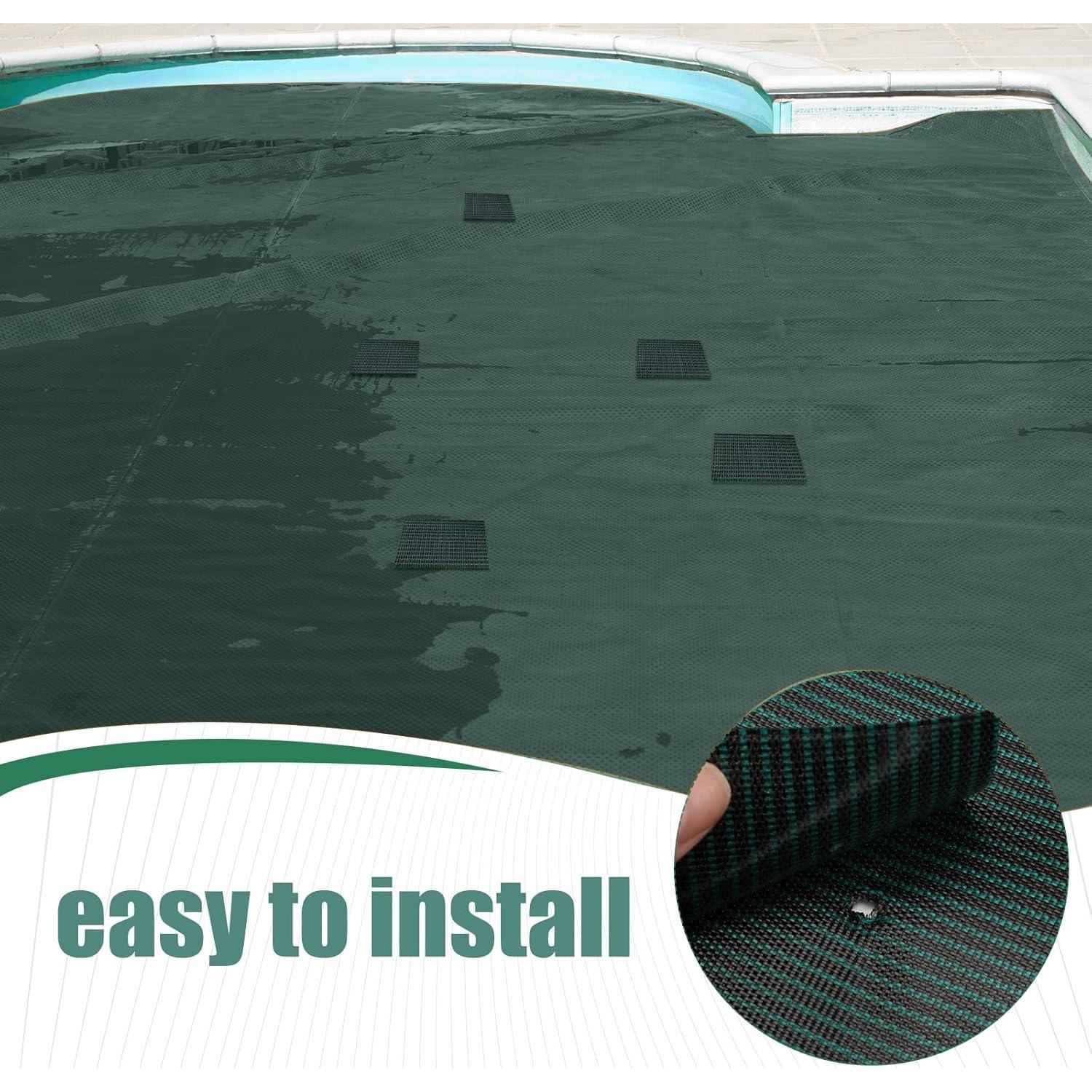 Kit de parches autoadhesivos para piscina Pushglossy 2 rollos 99x20cm