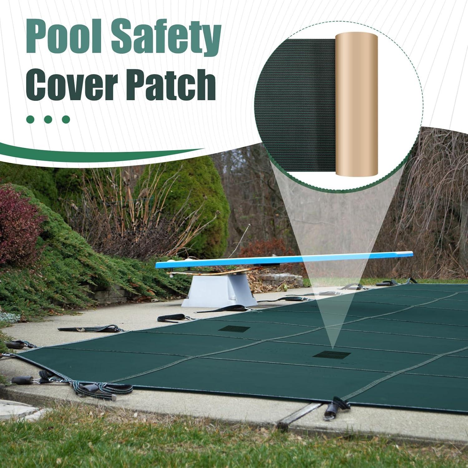 Kit de parches autoadhesivos para piscina Pushglossy 2 rollos 99x20cm