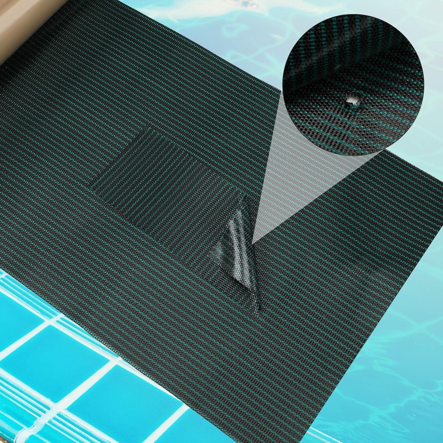 Kit de parches autoadhesivos para piscina Pushglossy 2 rollos 99x20cm