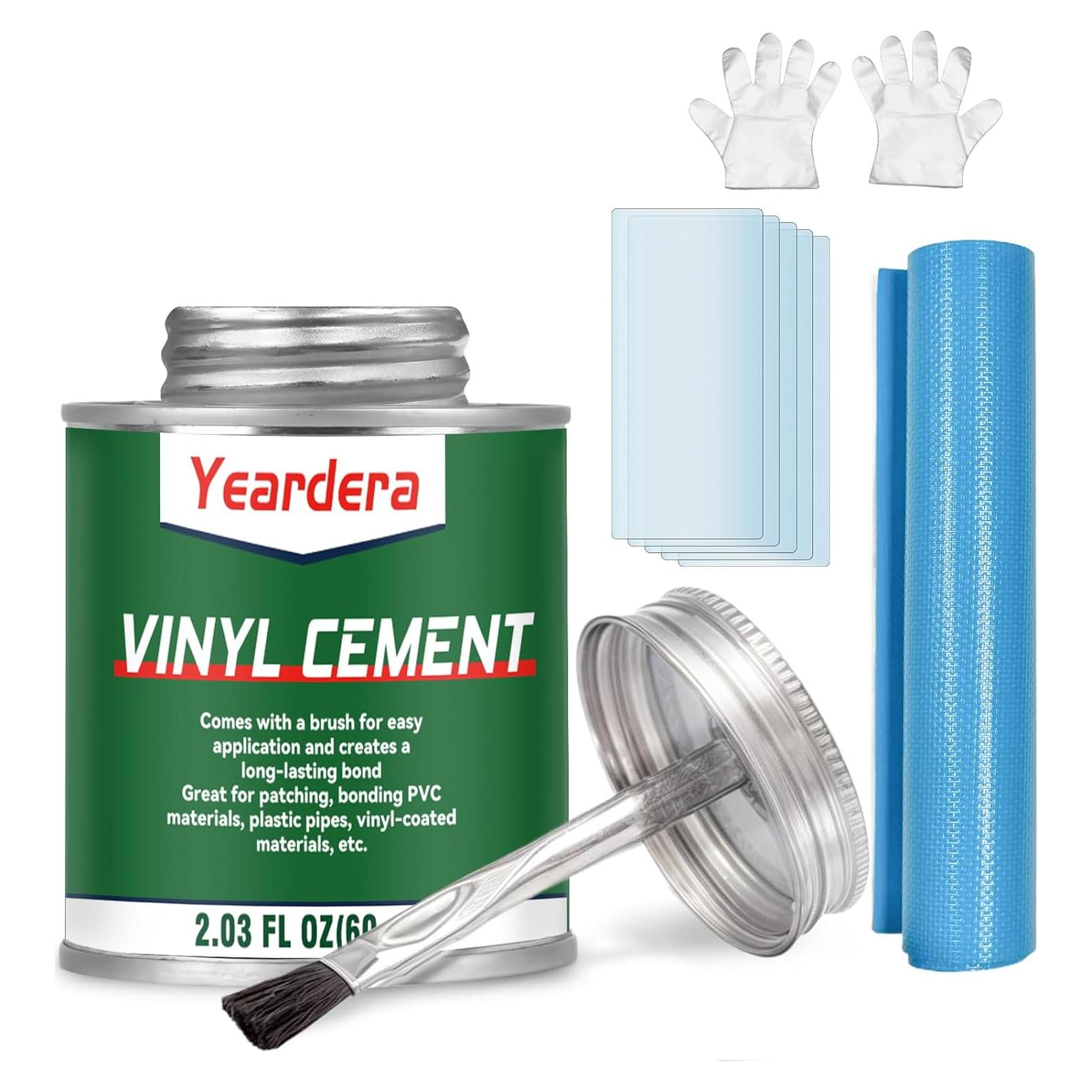 Cemento de Vinilo Yeardera 57.5g - Pegamento Impermeable para PVC