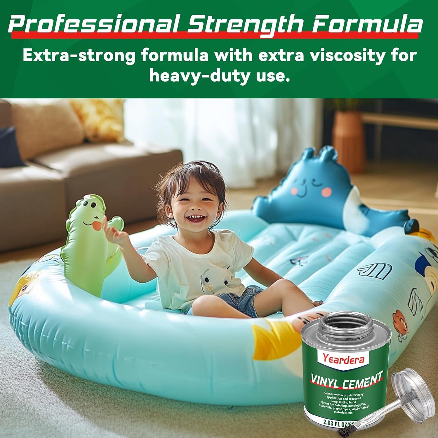 Cemento de Vinilo Yeardera 57.5g - Pegamento Impermeable para PVC