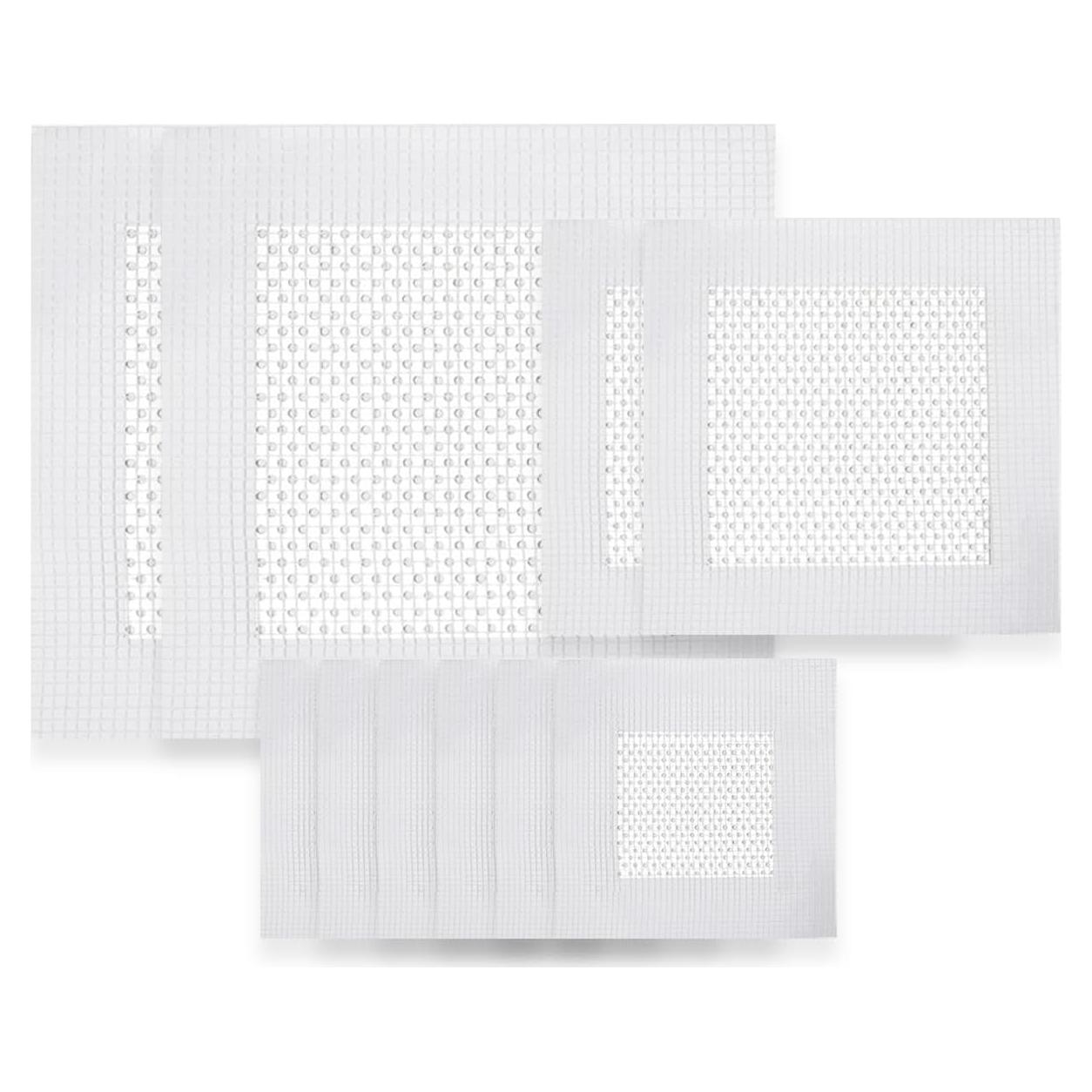 Kit de Parcheo de Dry Wall HSDNDUR 10 Piezas Autoadhesivo