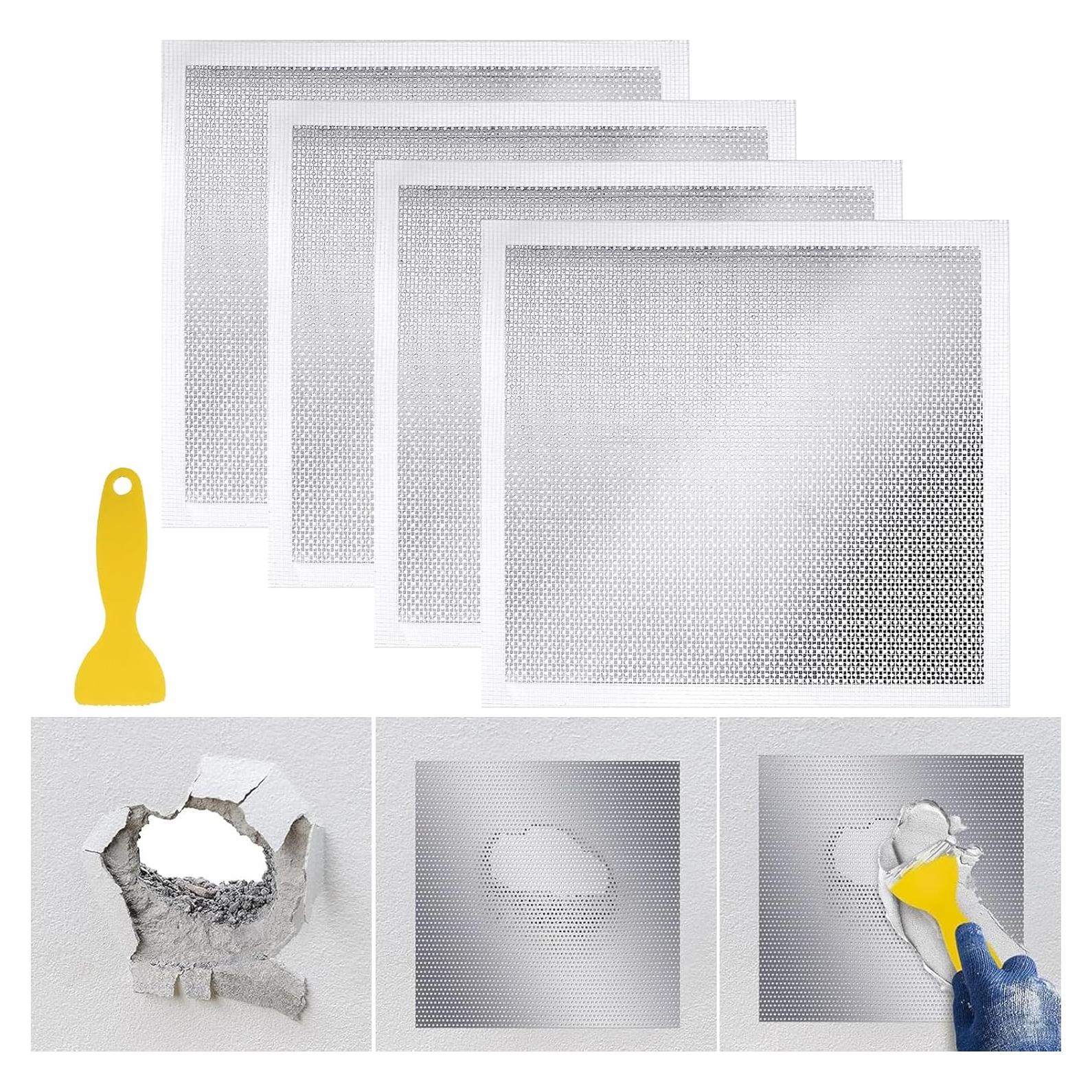 Kit de Parche de Reparación de Drywall KBCLN 30.5x30.5 cm (4-Pack)