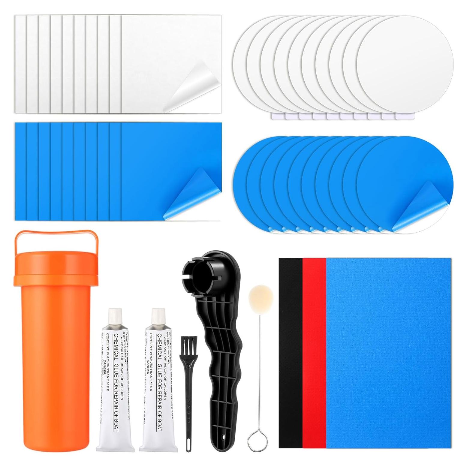 Kit de Reparación Barco Inflable WinnerWhy 49 Piezas