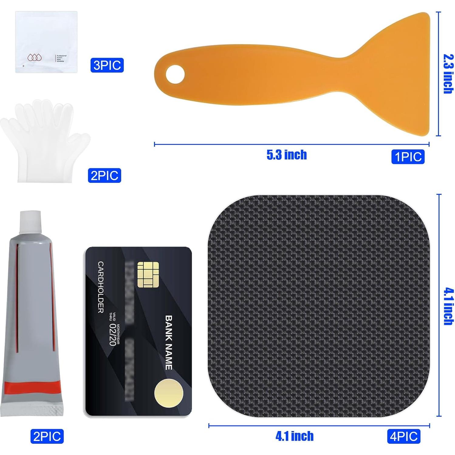 Kit de Parches de Reparación para Trampolín Taoanlo 10.4 cm