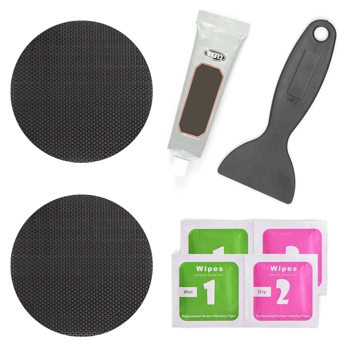 Kit de Parche Reparación Trampolín 4" Redondo ifeolo - 4 Piezas