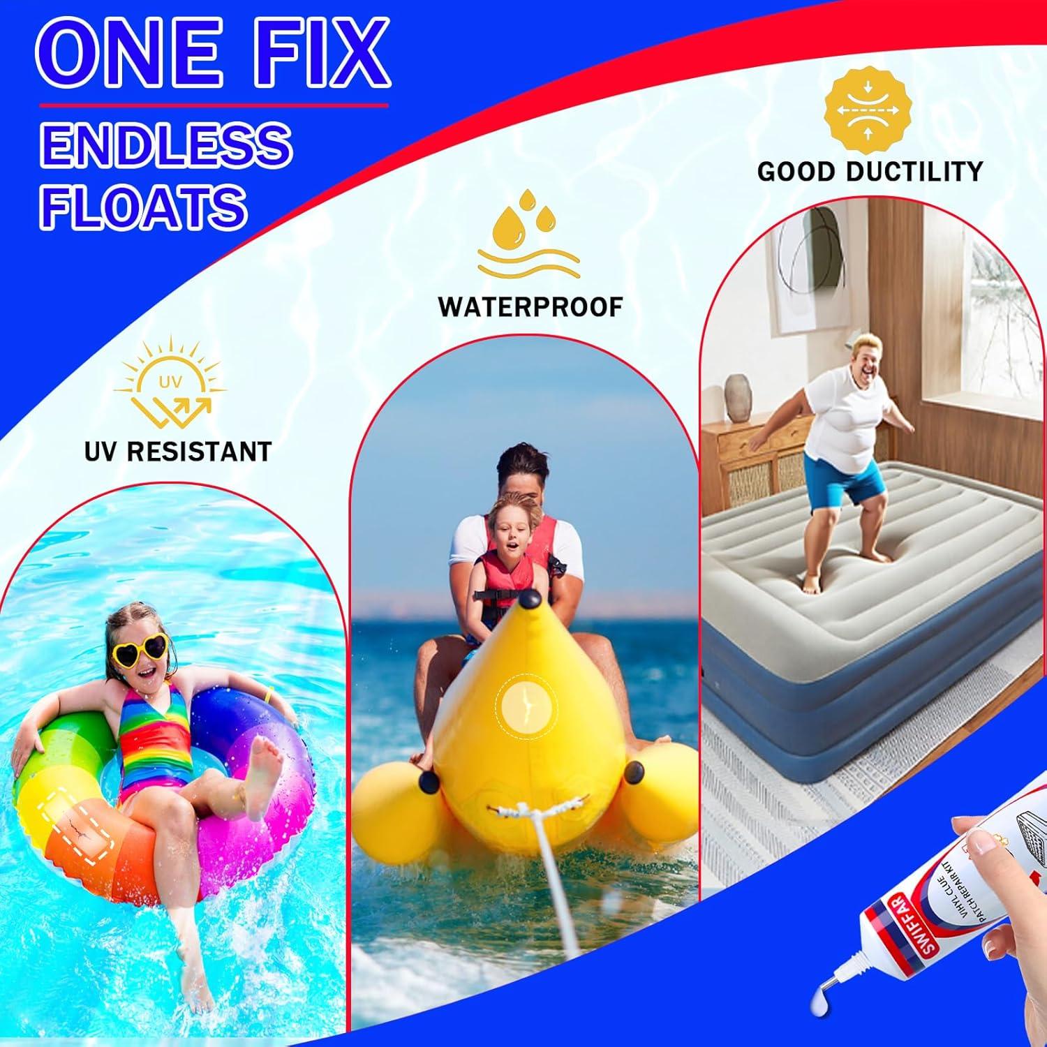 Kit de Parche para Colchón Inflable SWIFFAR - 99.58g