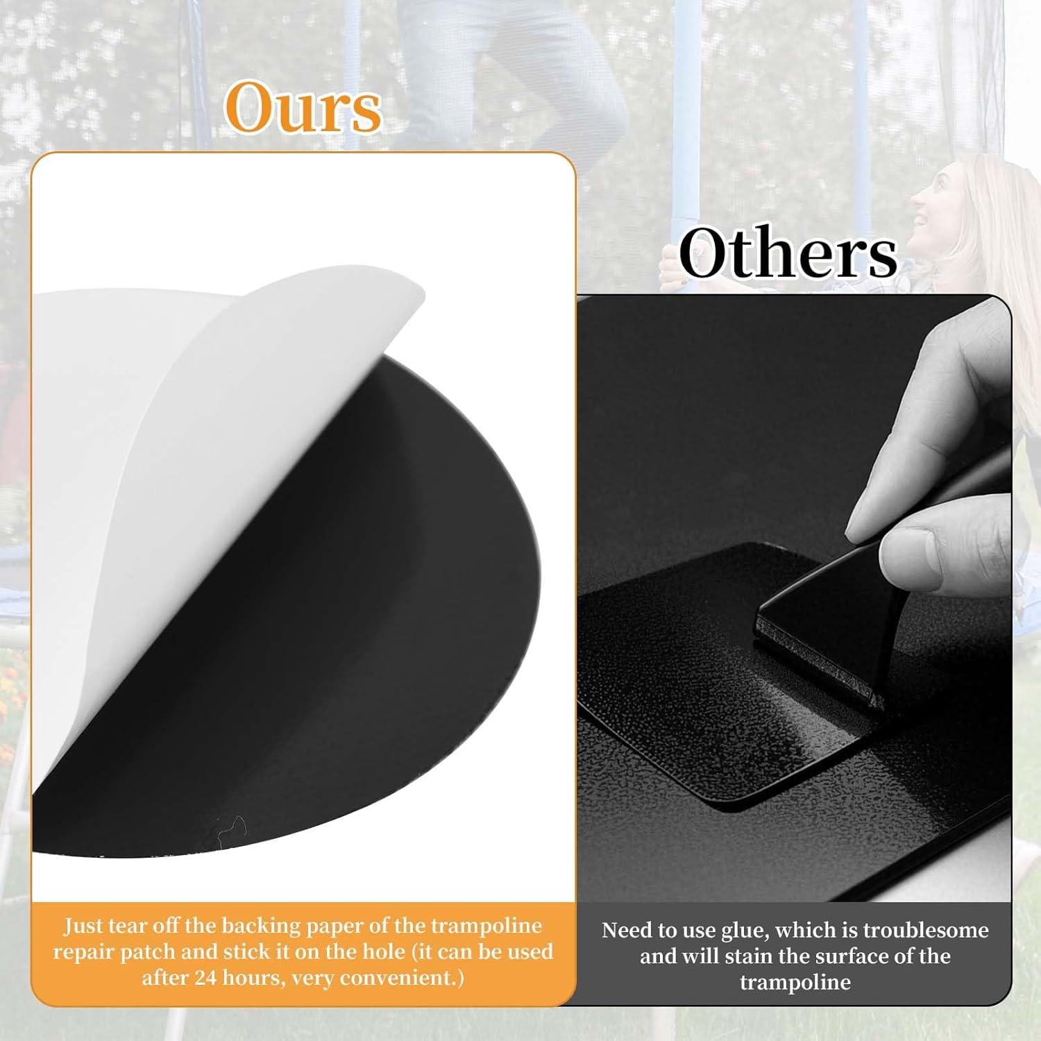 Kit de Reparación de Trampolín Lyreh 6 Piezas 10x10cm