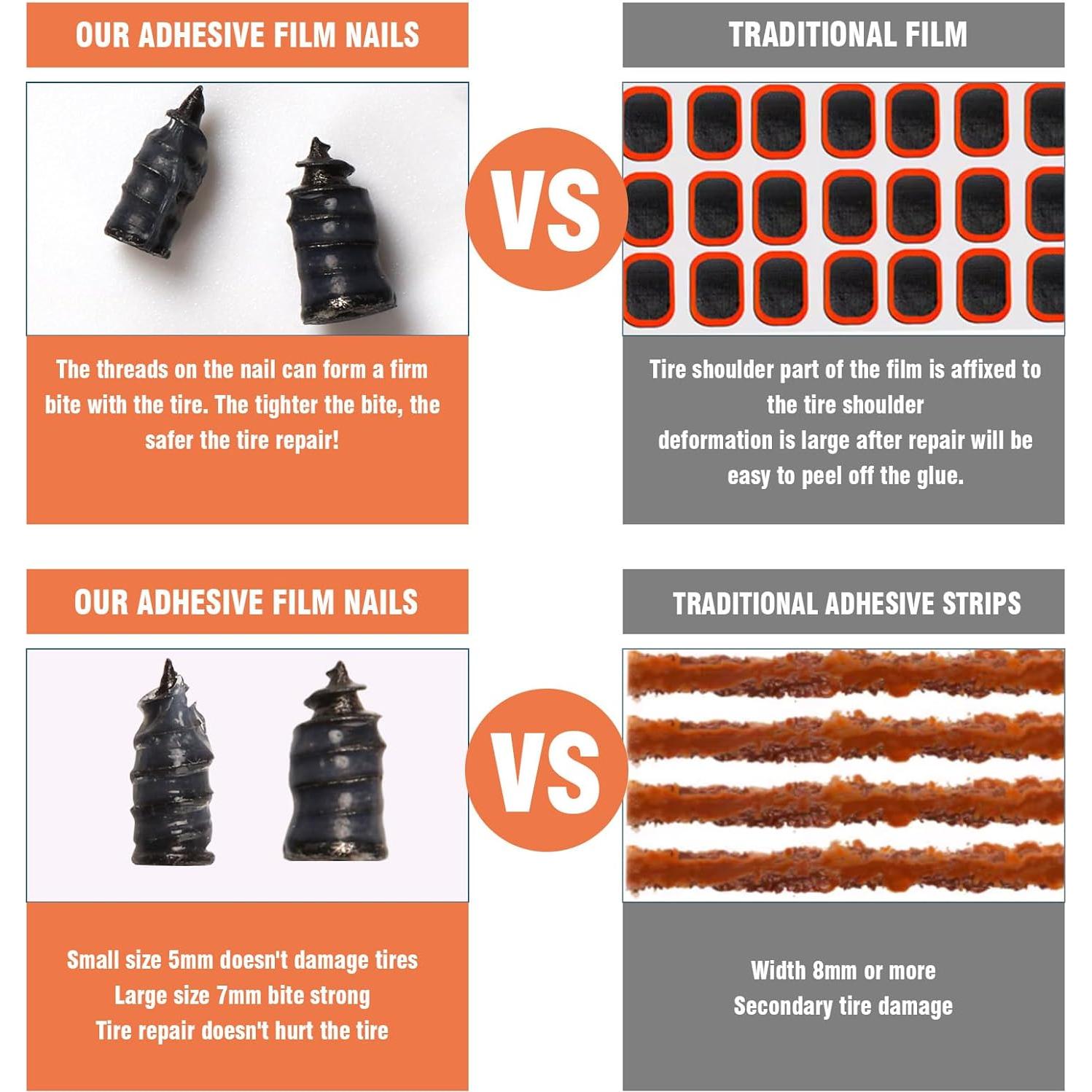 Pegamento para Reparación de Neumáticos Bellisinno 10ml x2