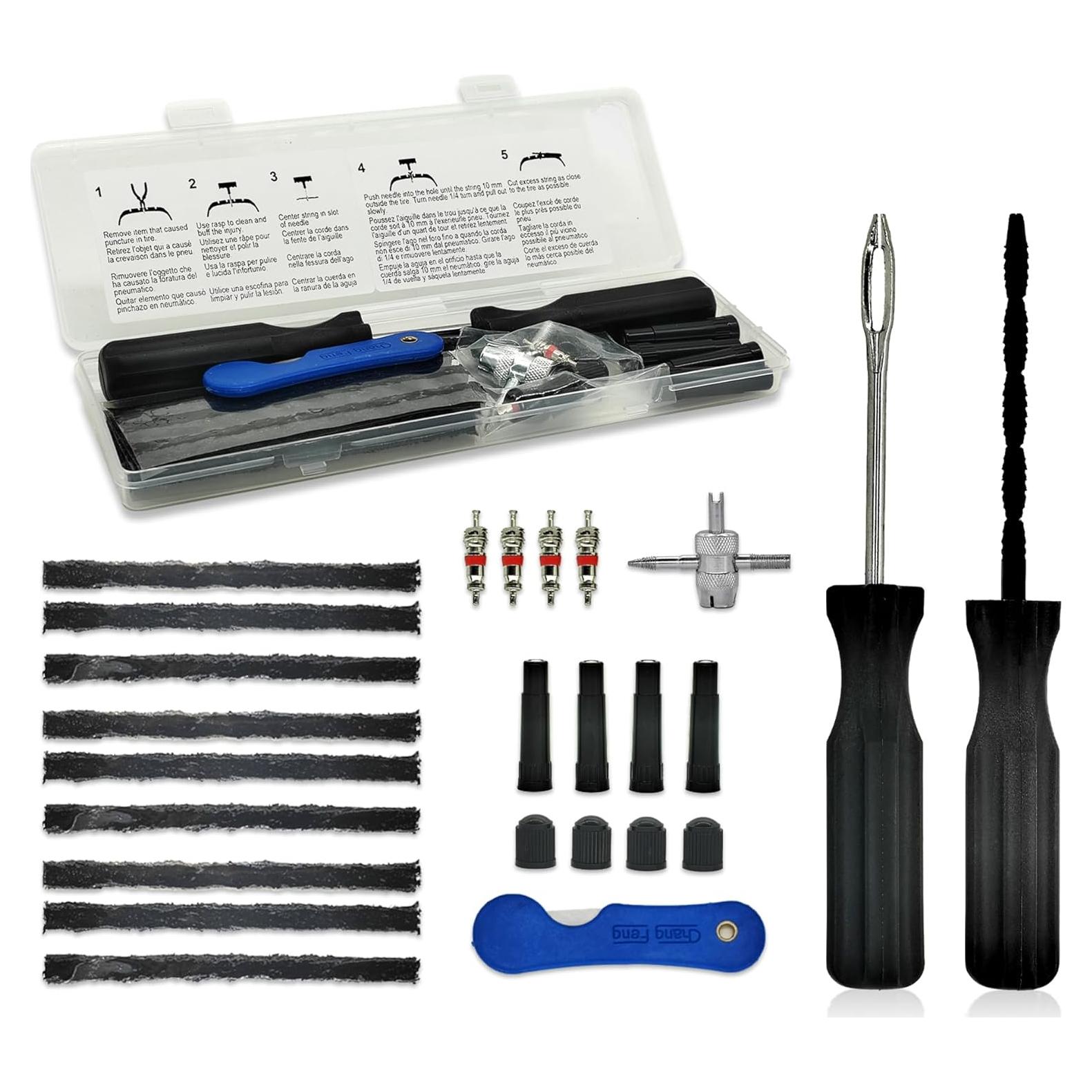 Kit de Reparación de Neumáticos ZERINT 26 Piezas