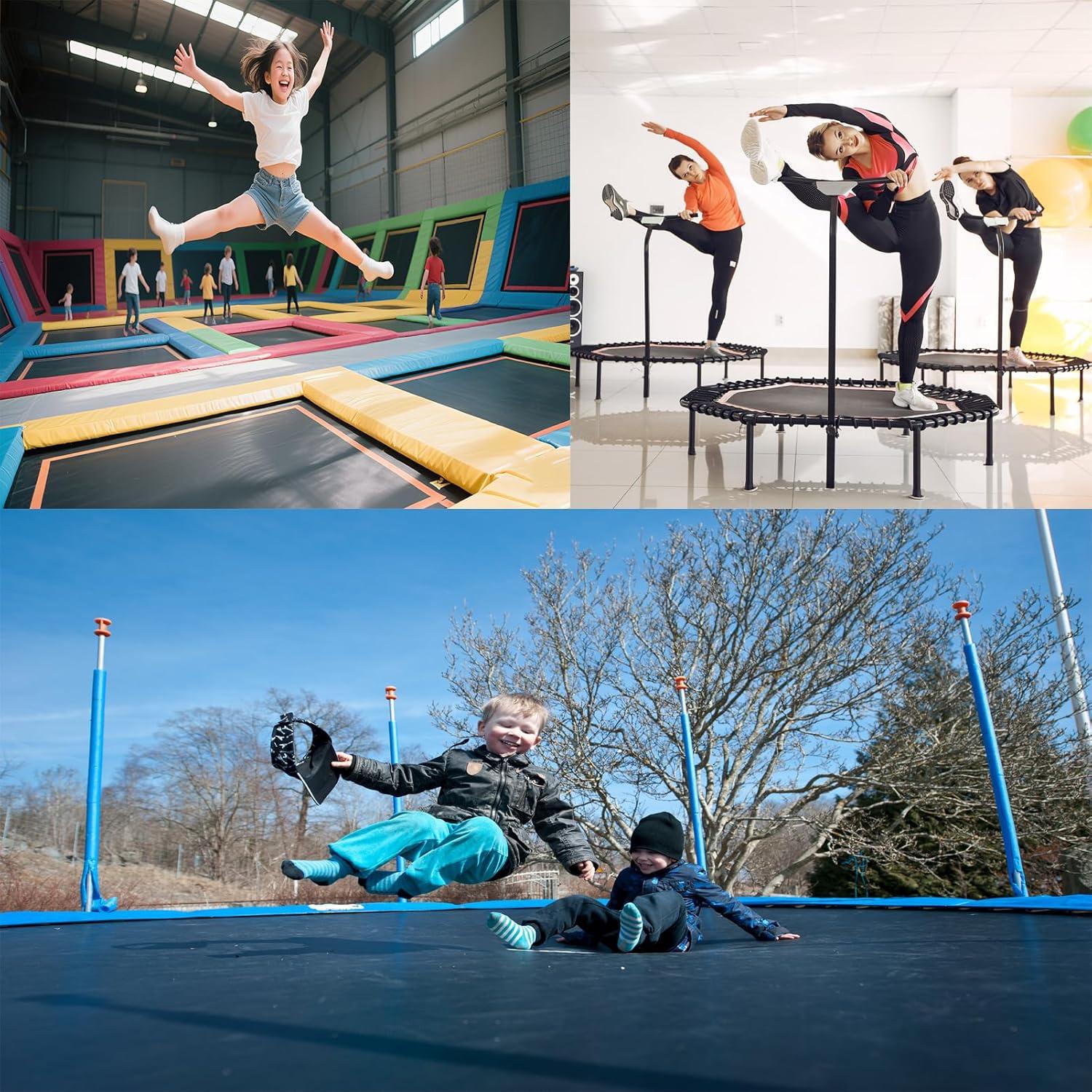 Kit de Reparación de Trampolín TIUSUTA - 6 Parches Autoadhesivos