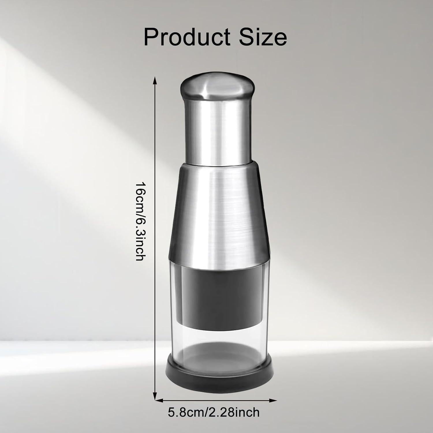 Picador Manual de Ajo GSDOXLE de Acero Inoxidable 2025
