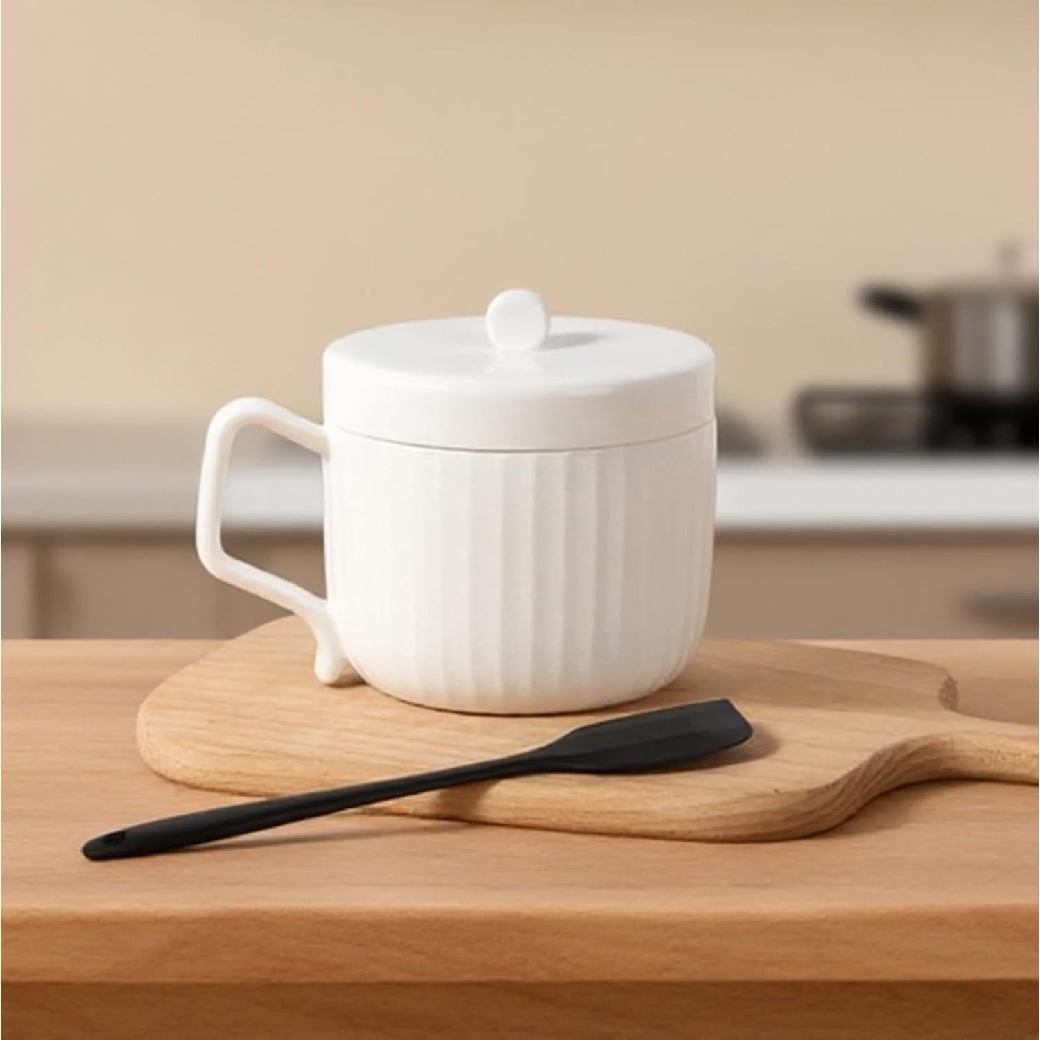 Contenedor de Grasa de Tocino Lunavita con Colador y Espátula