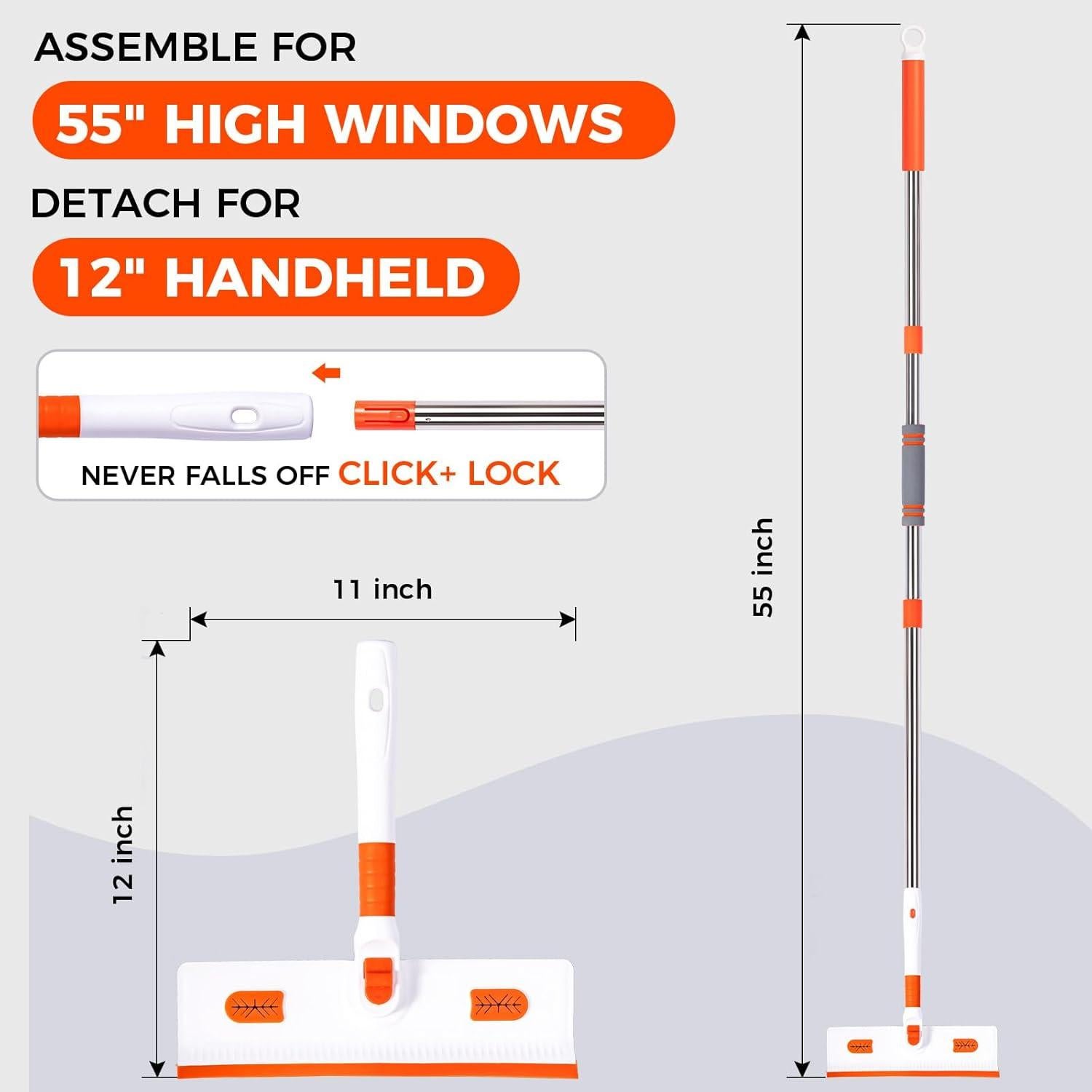 Limpiaparabrisas Profesional 2-en-1 Keyloland 55" (139.7 cm)