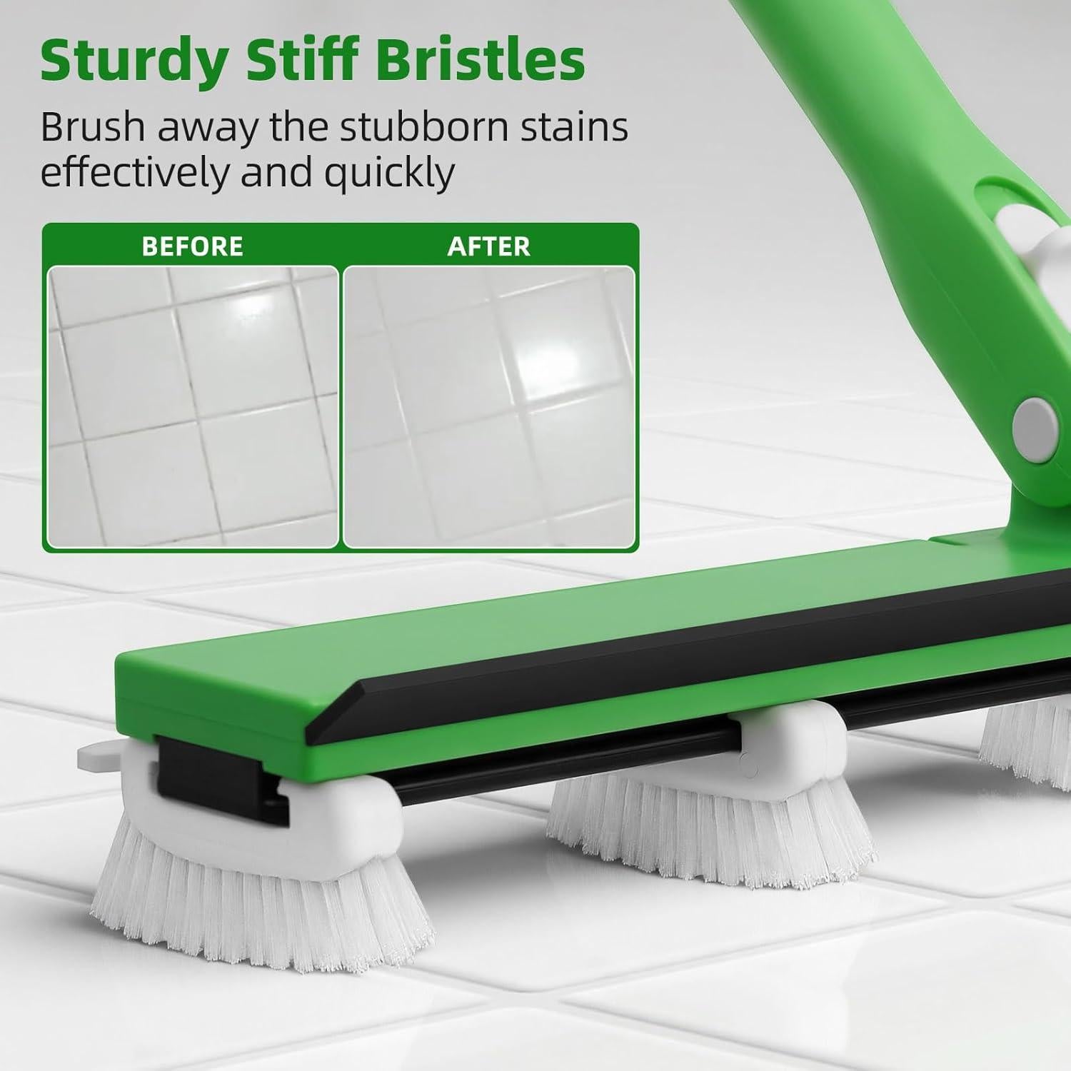 Cepillo Limpiador de Juntas Zavrski 66'' (167.64 cm) Cerdas Rígidas