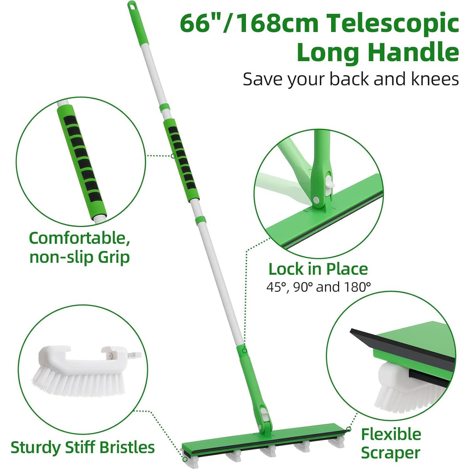 Cepillo Limpiador de Juntas Zavrski 66'' (167.64 cm) Cerdas Rígidas